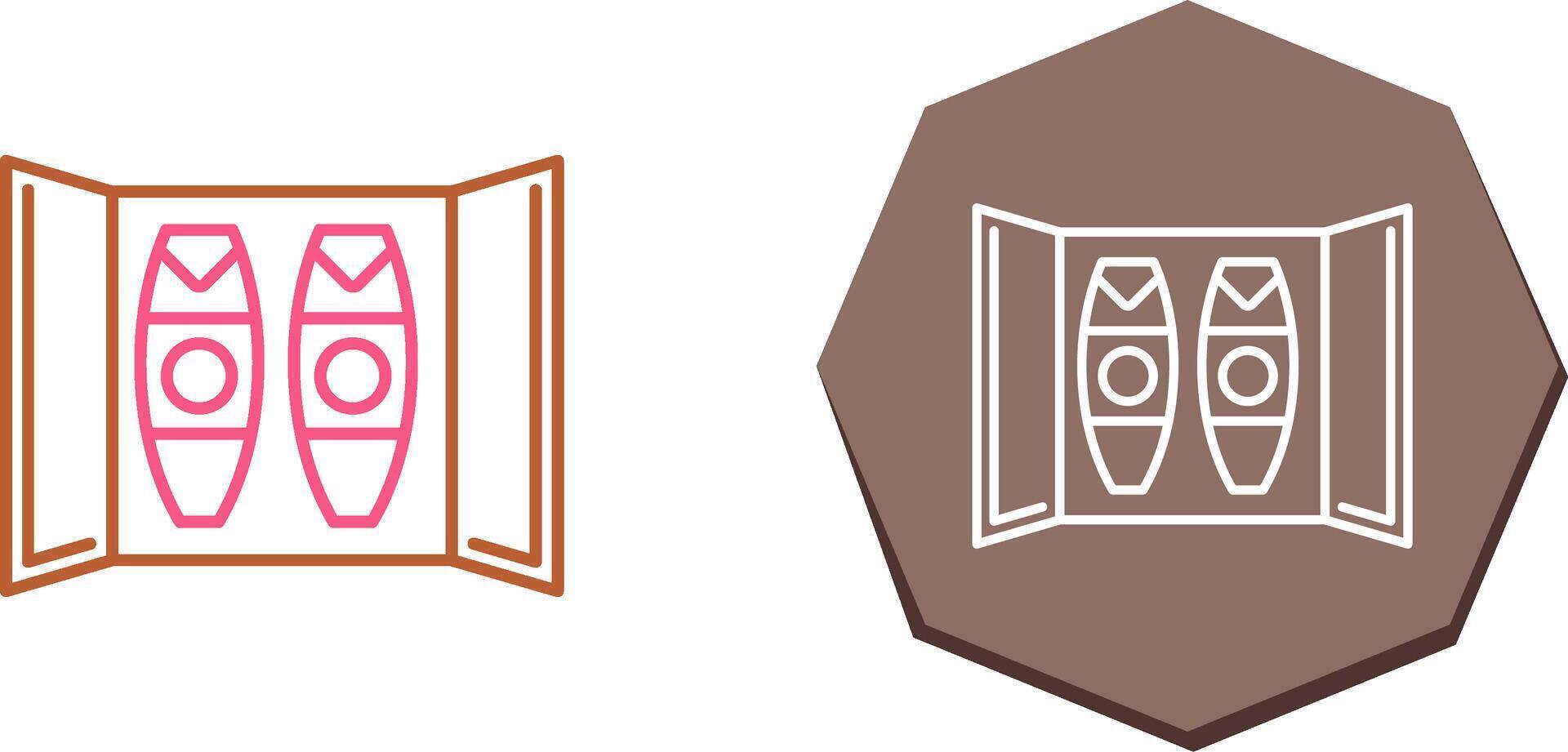 Cigar Box Icon Design vector
