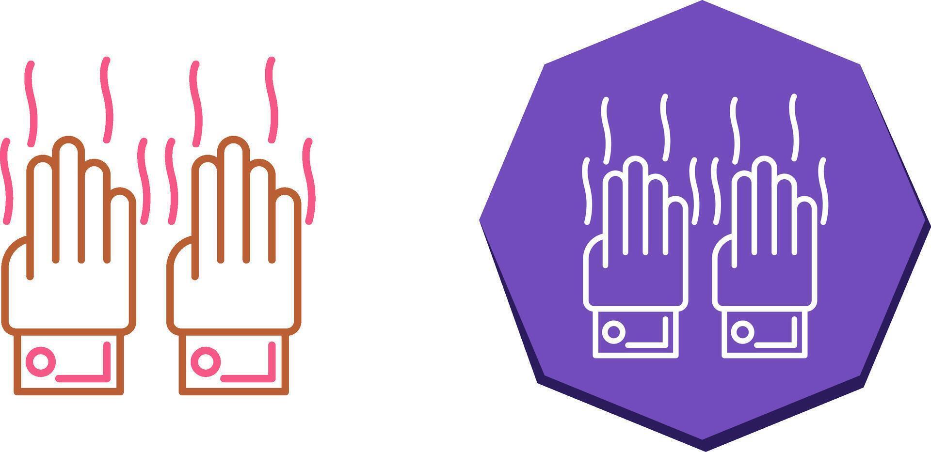 Smelly Hands Icon Design vector