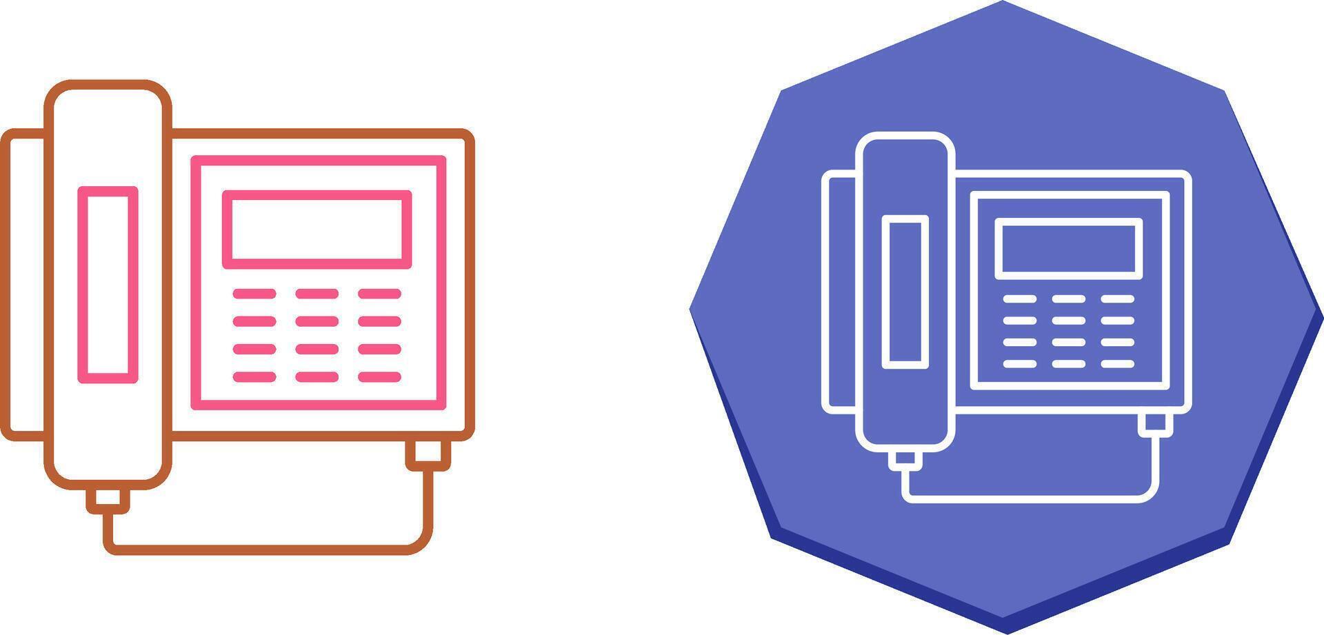 Telephone Icon Design vector