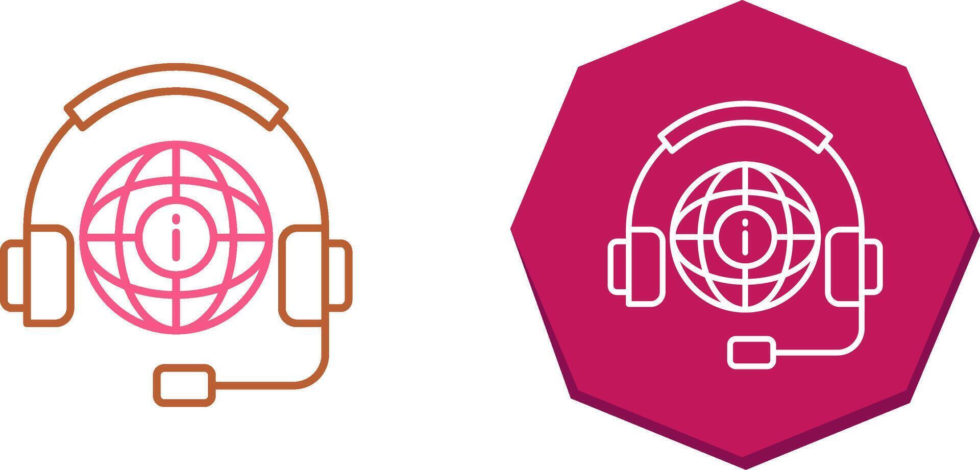 Call Center Icon Design vector