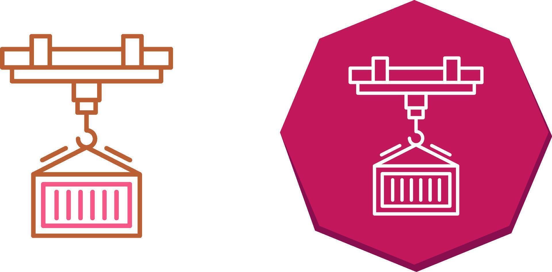 Crane Icon Design vector