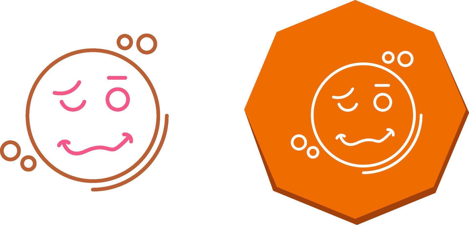 Drunk Icon Design vector