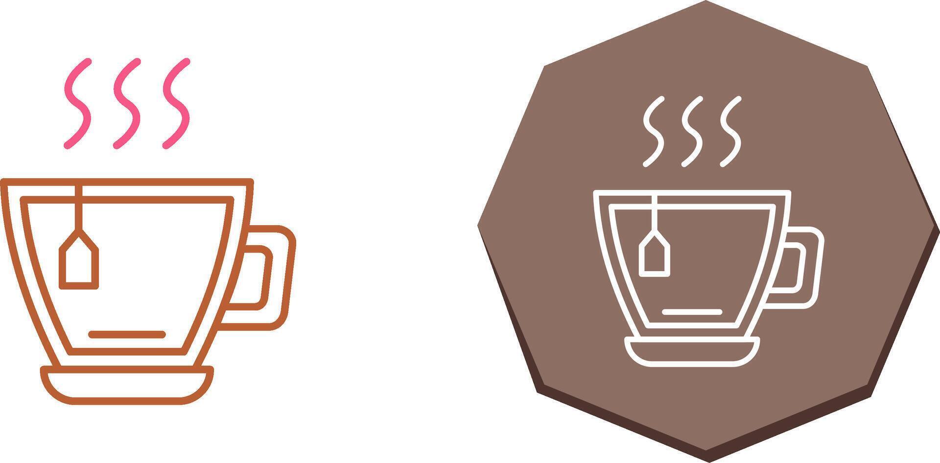 Tea Icon Design vector