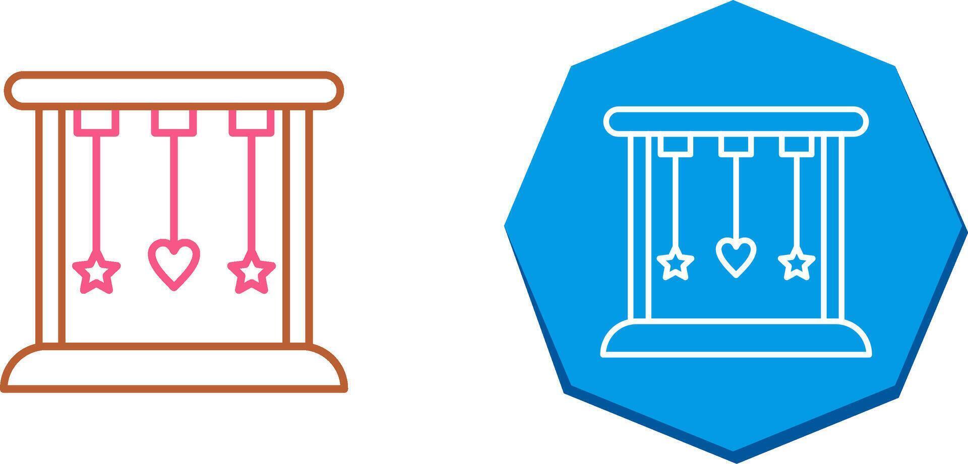 Cradle Icon Design vector