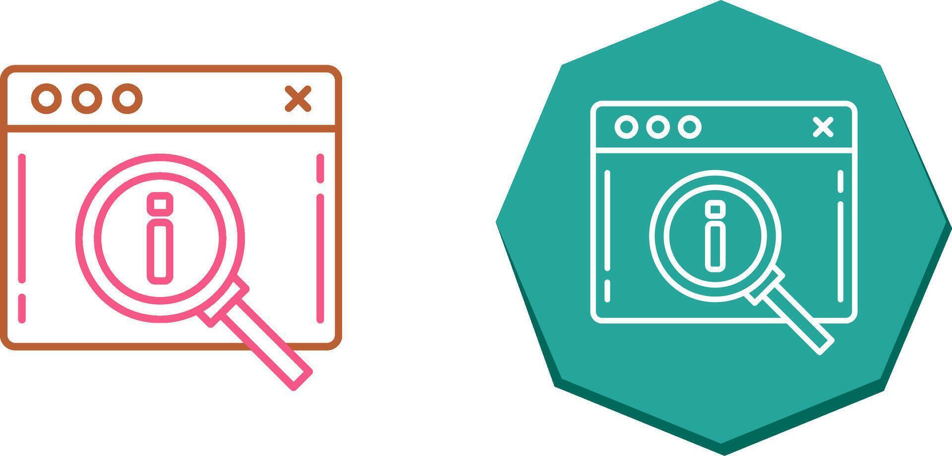 Search Icon Design vector