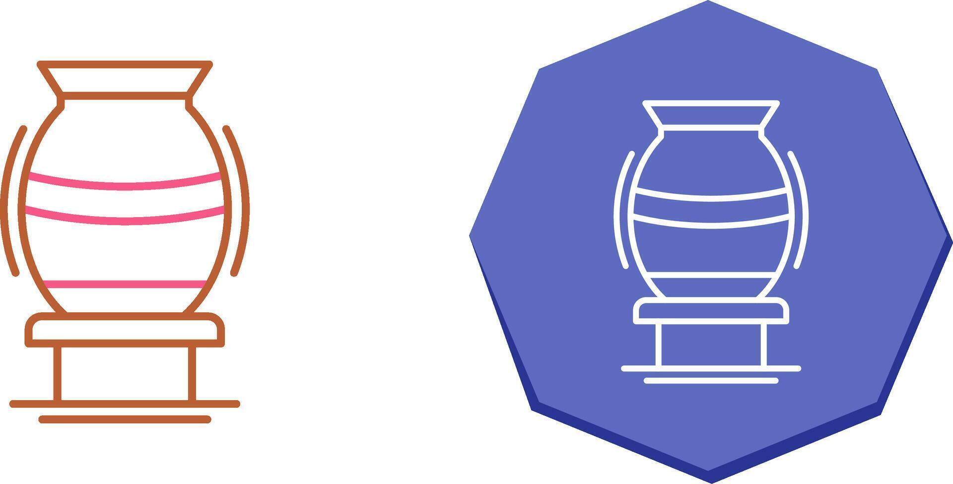 vase Icon Design vector