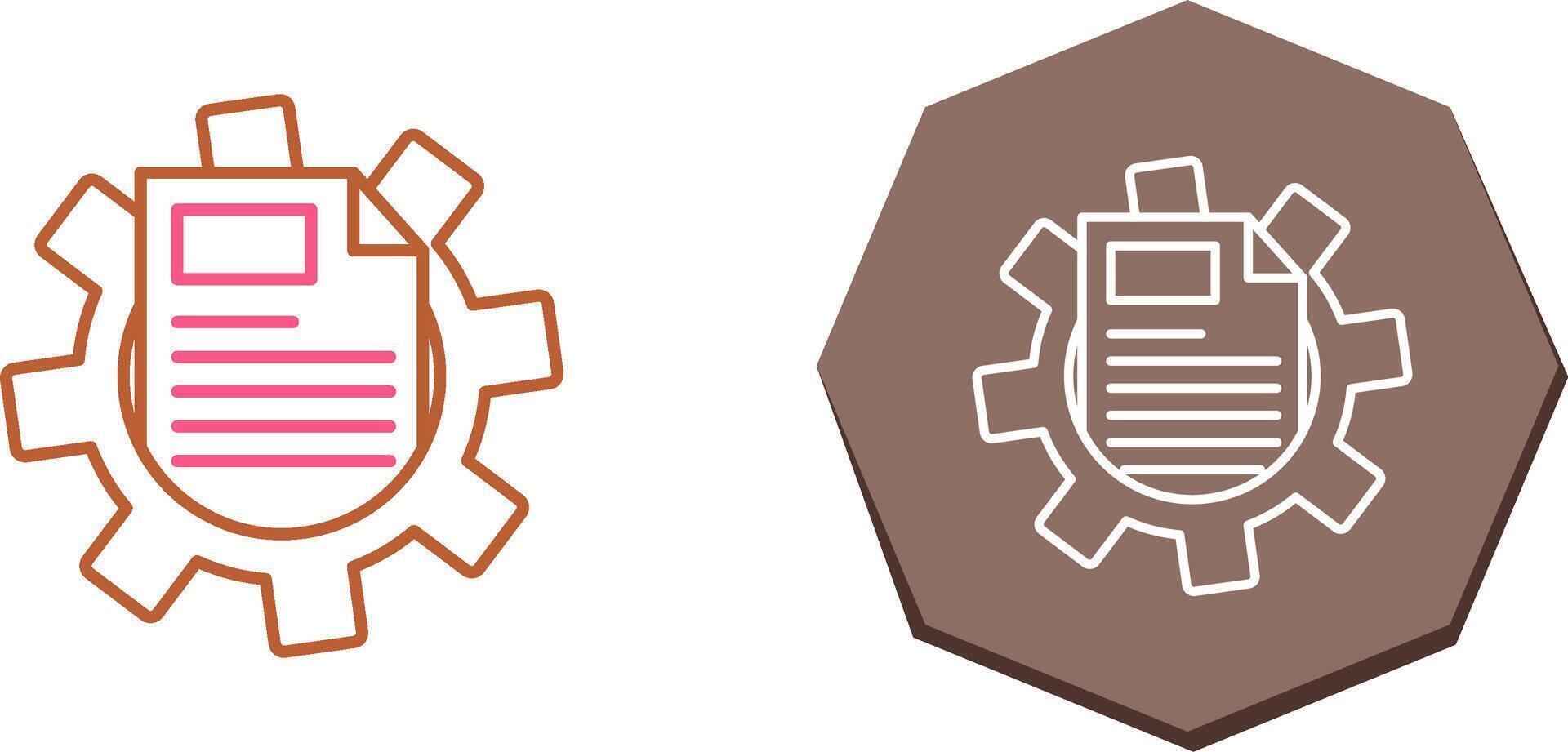 Cogwheel Icon Design vector