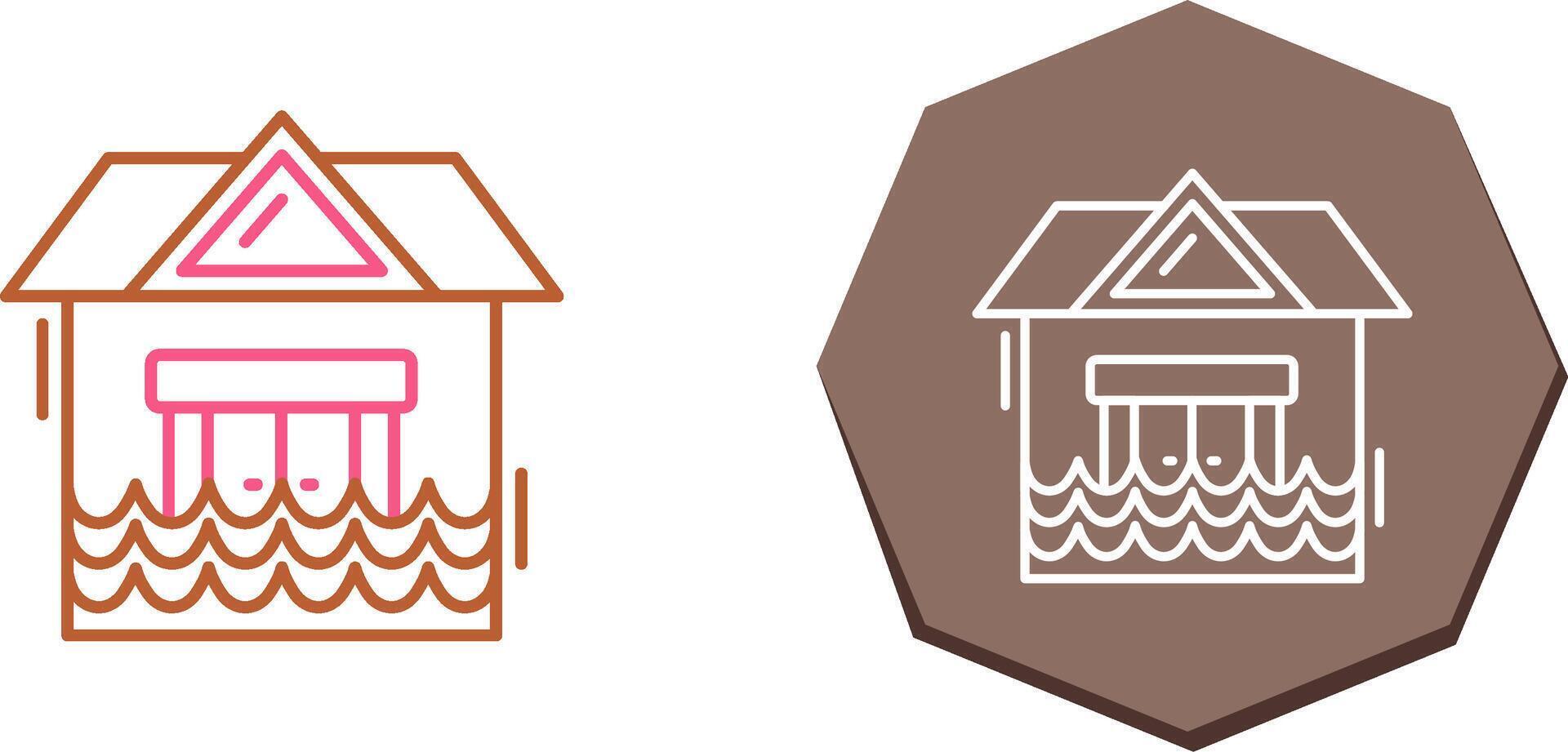 Natural Disaster Icon Design vector