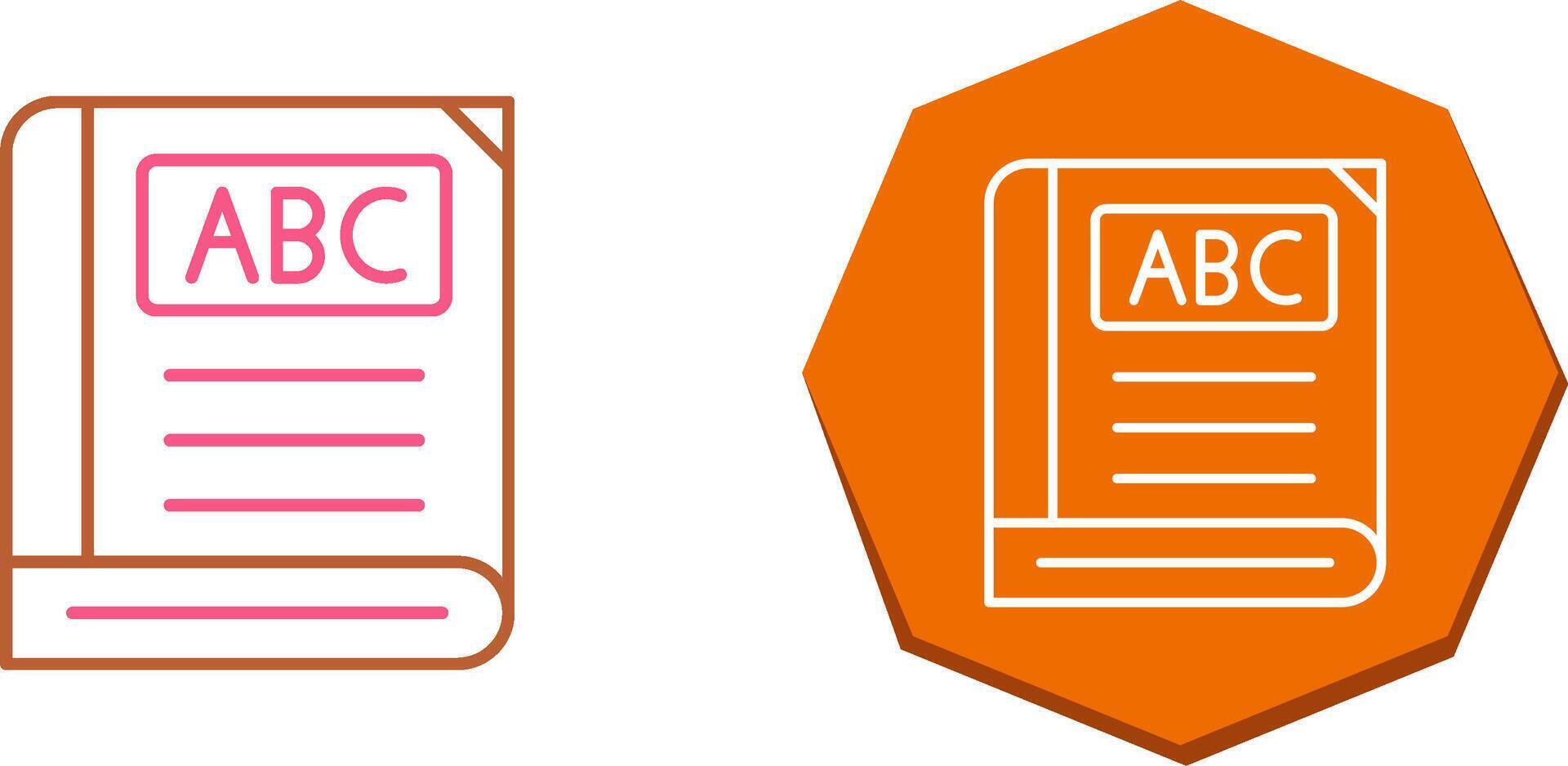 Book Icon Design vector