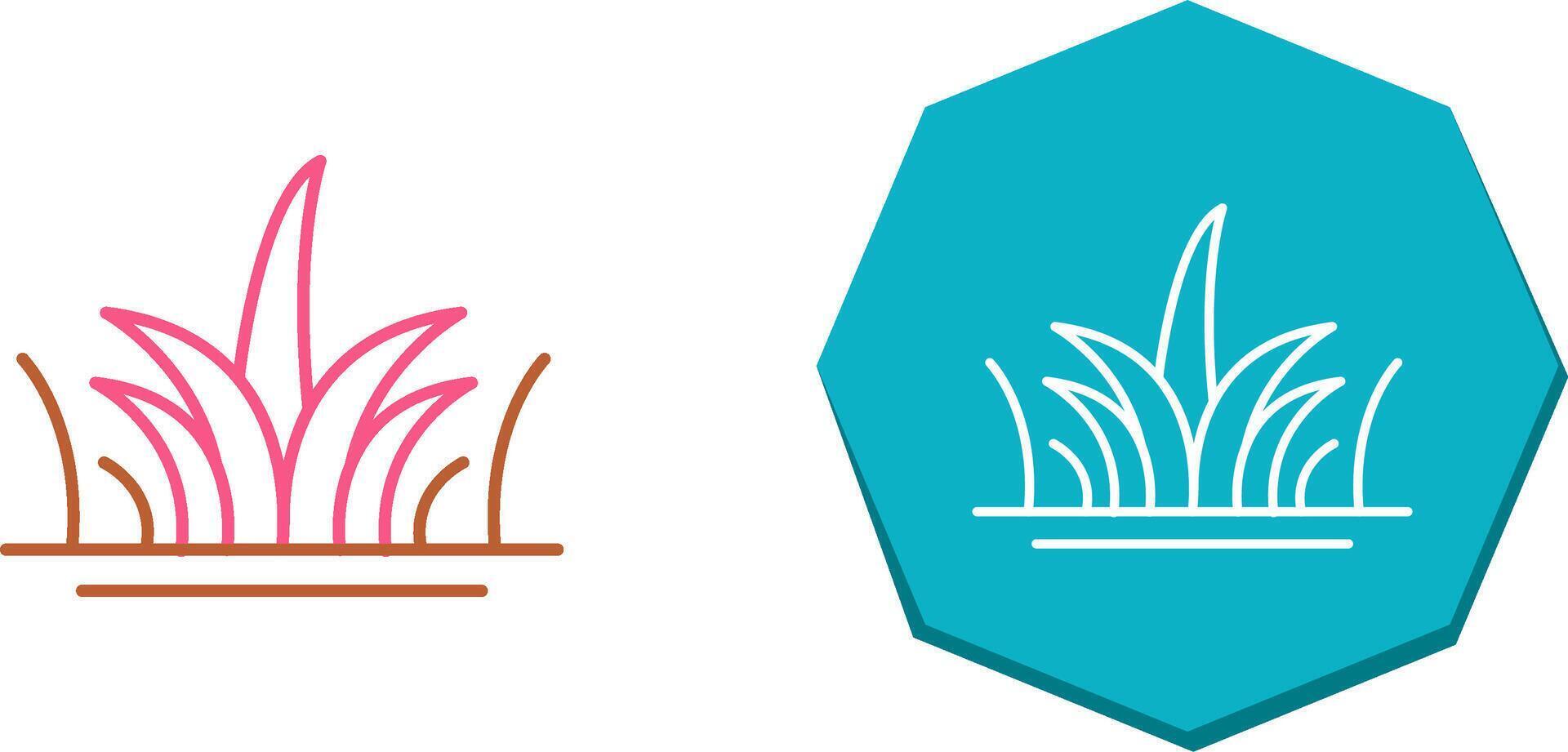 Grass Icon Design vector