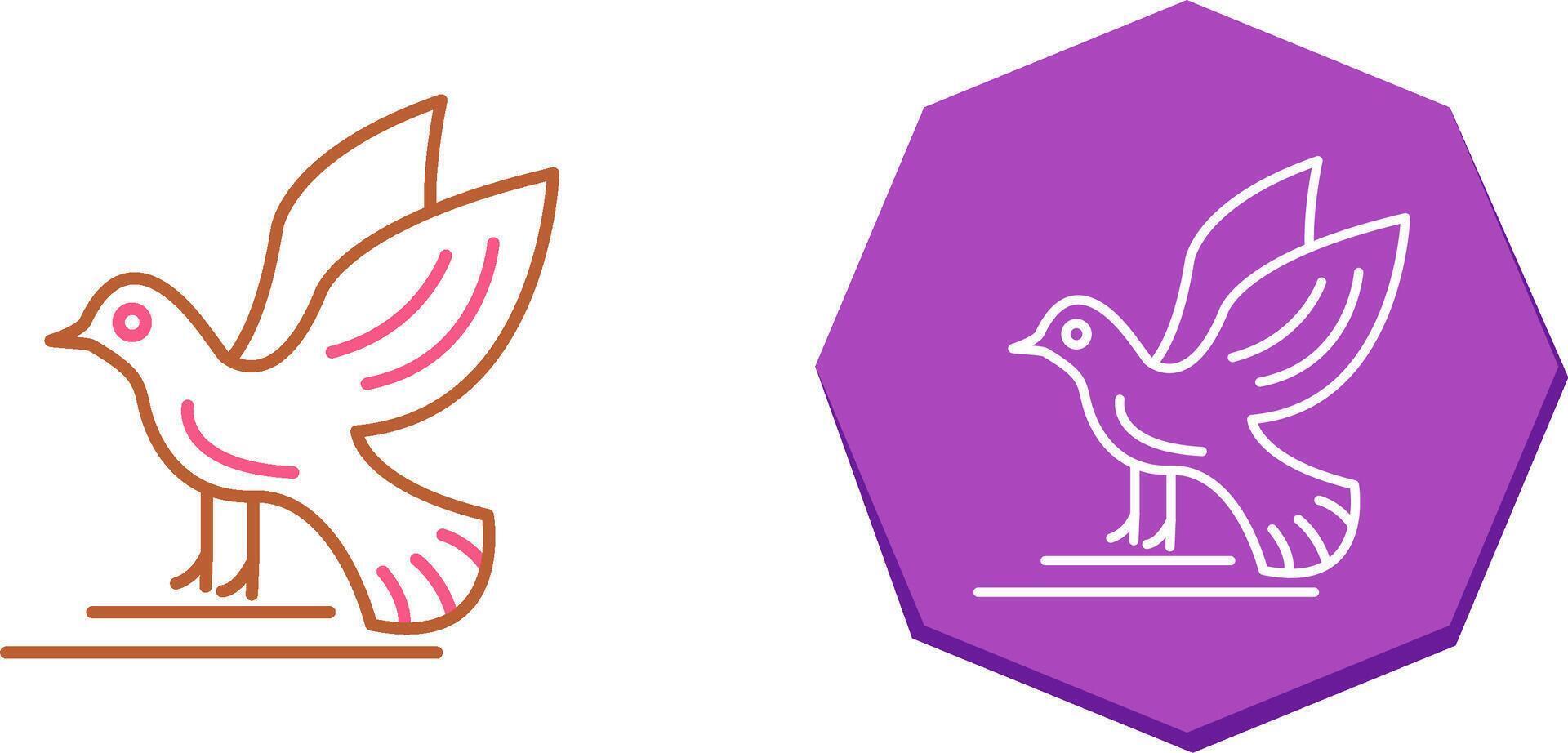 Bird Icon Design vector