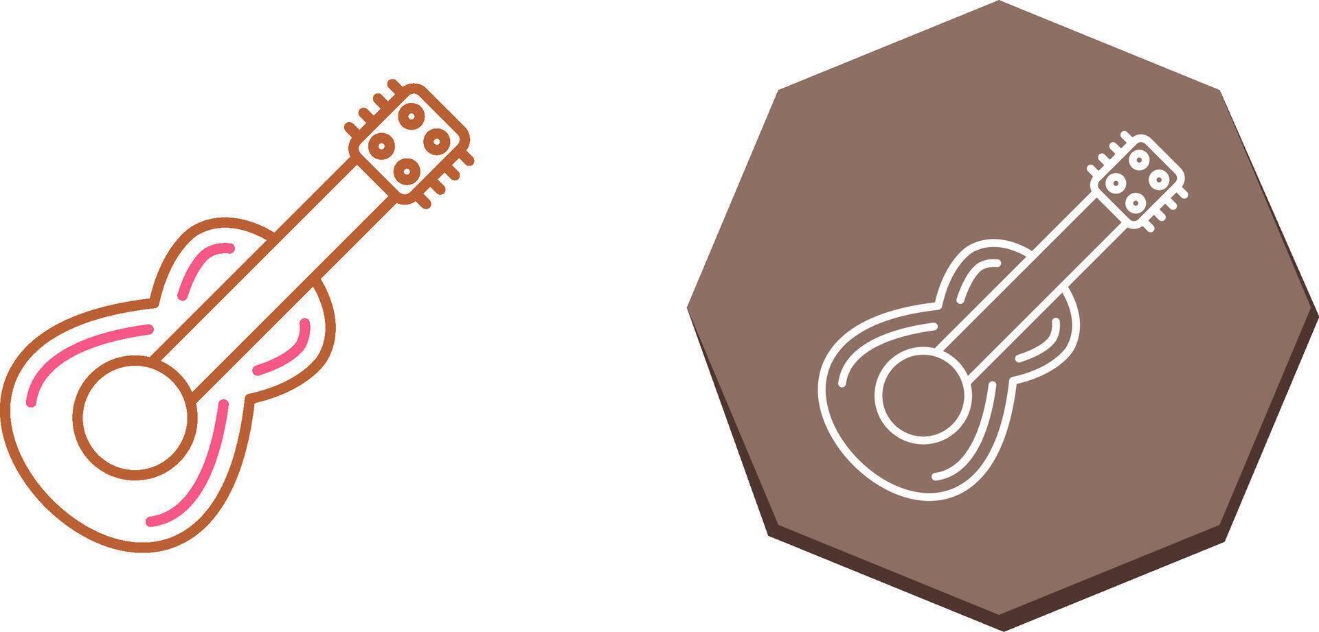 Guitar Icon Design vector