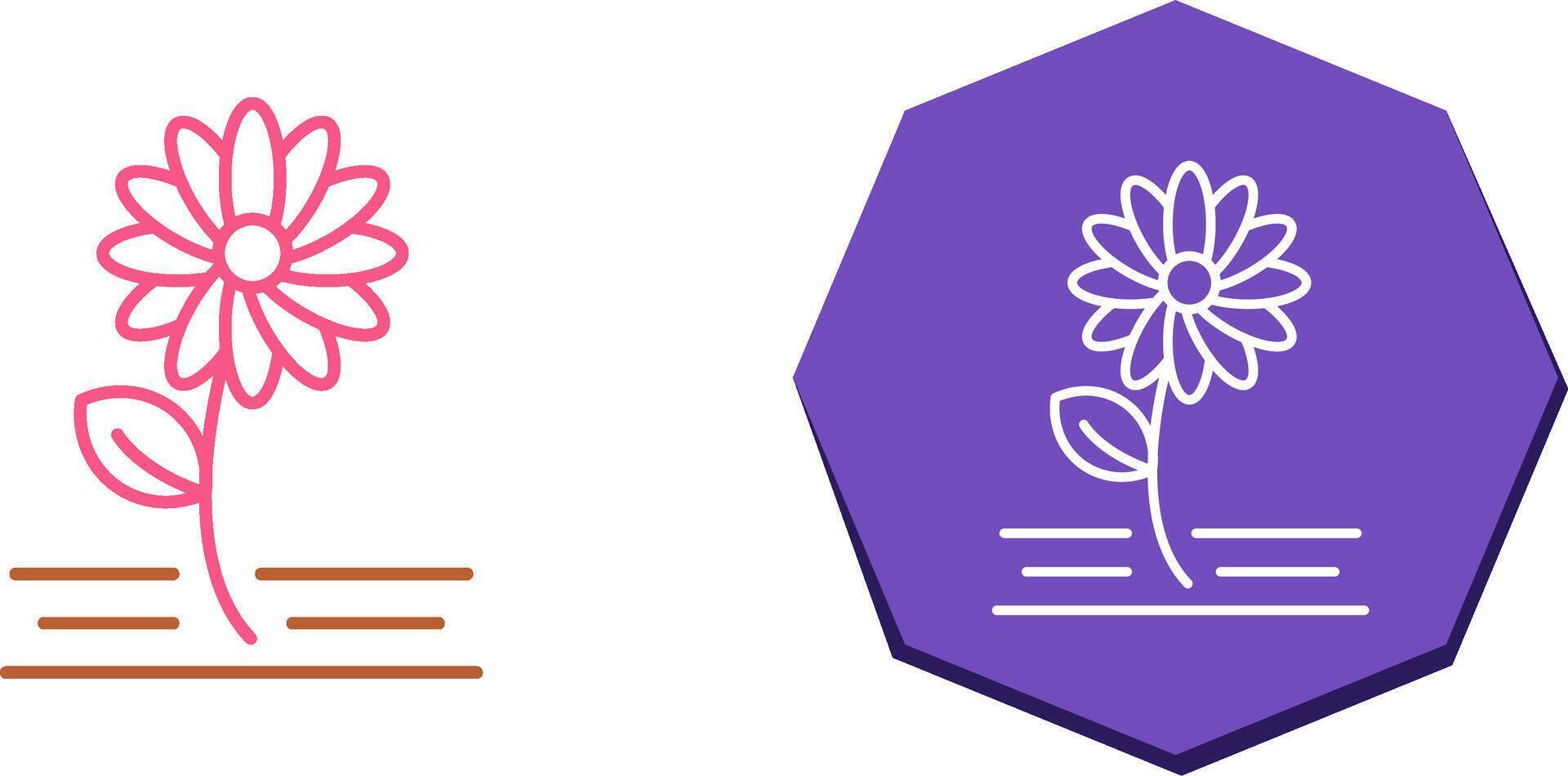 Flowers Icon Design vector