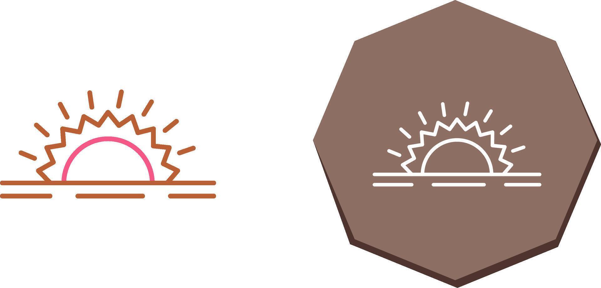 Sunshine Icon Design vector