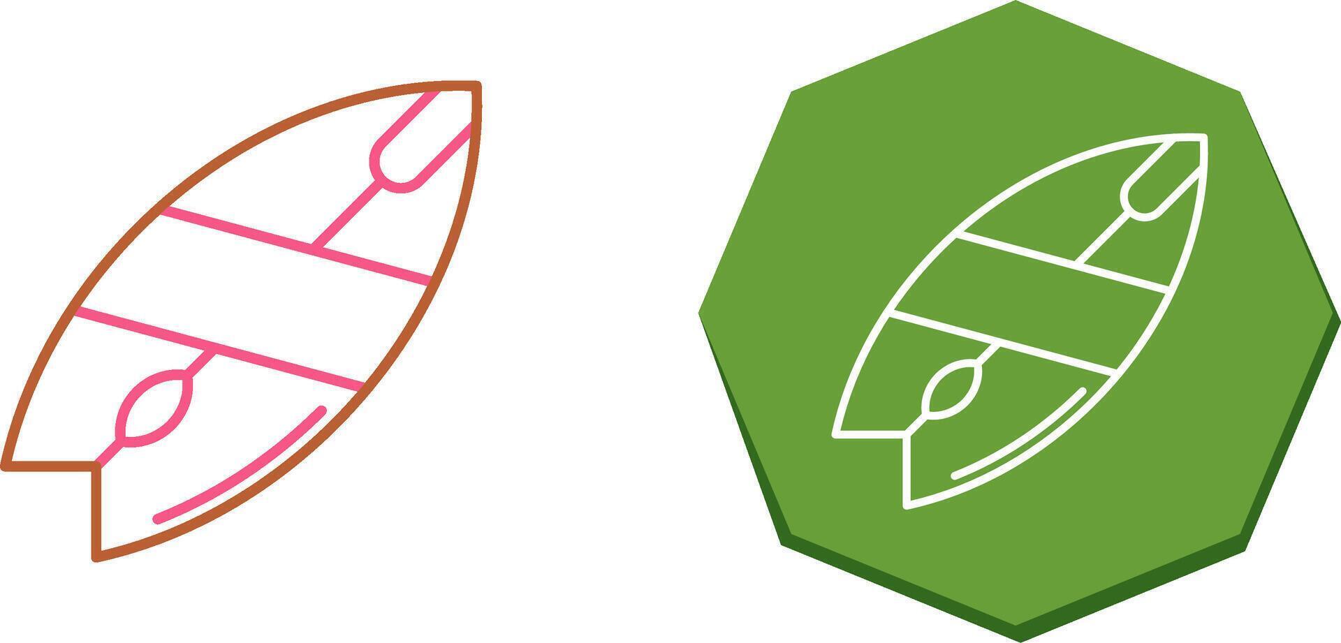 Surfboard Icon Design vector