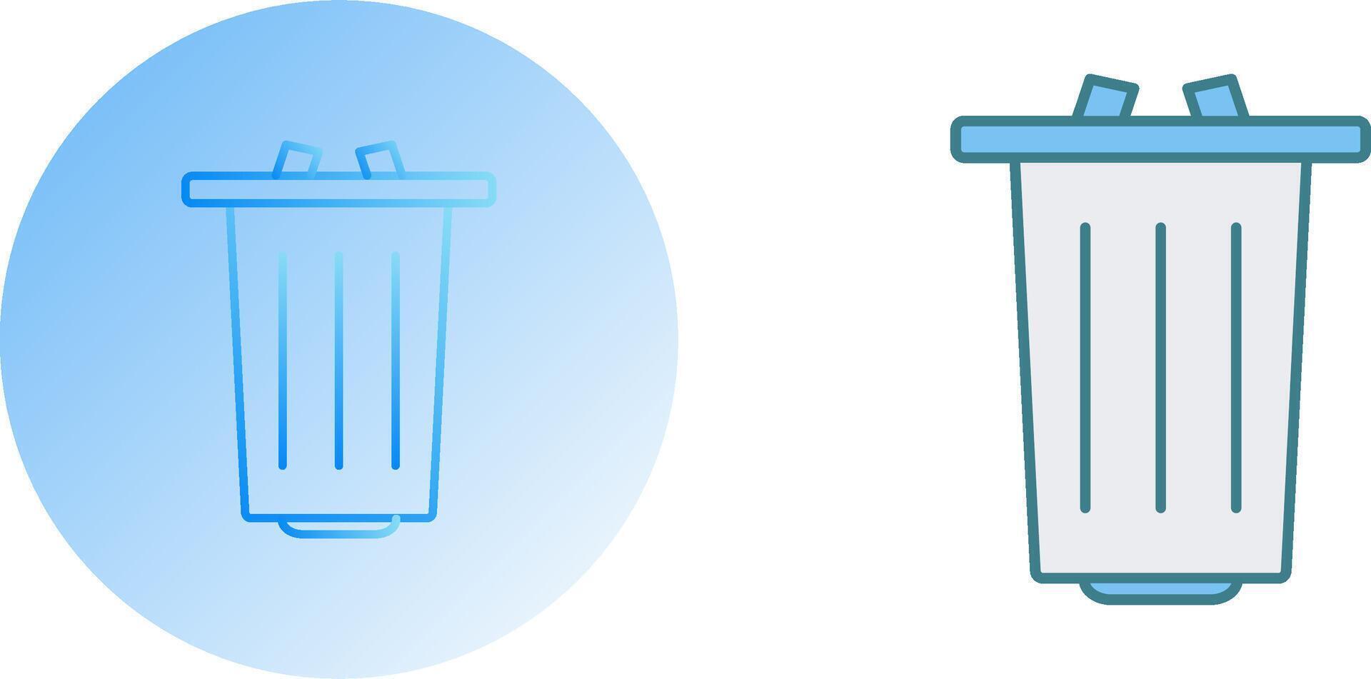 Garbage Icon Design vector