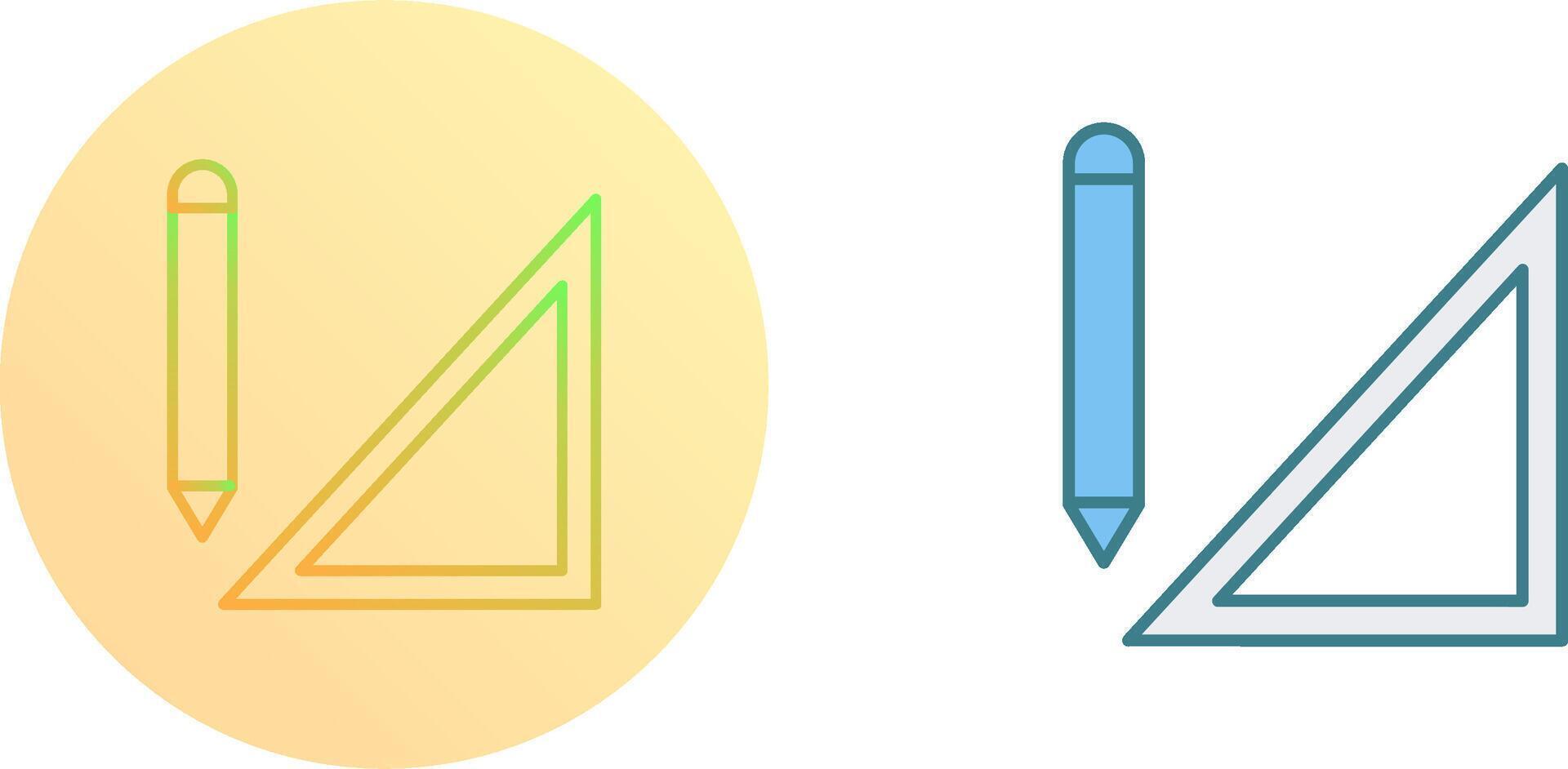 Drawing Tools Icon Design vector
