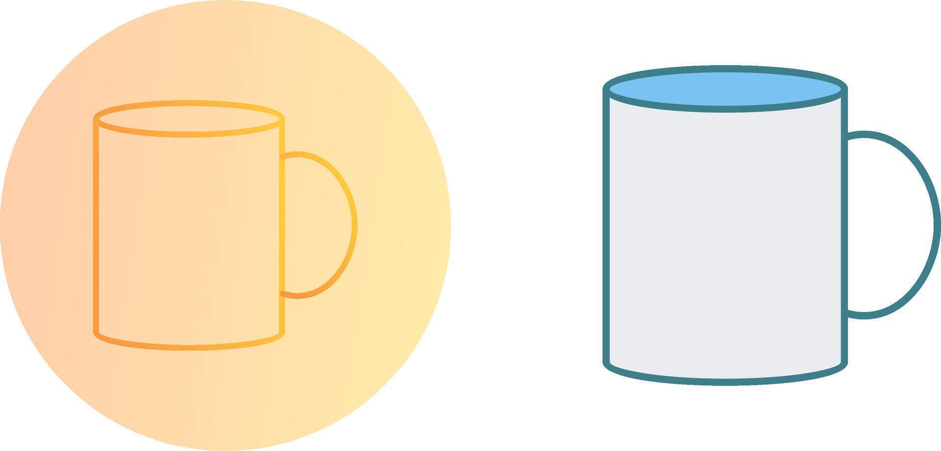 Coffee Mug Icon Design vector