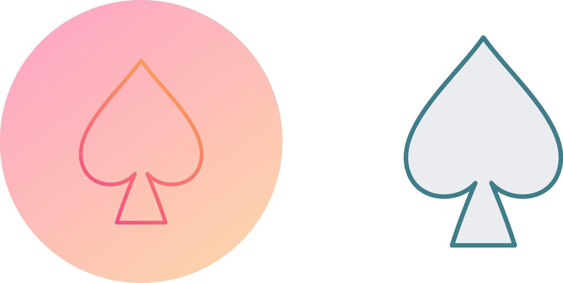 Spade Icon Design vector
