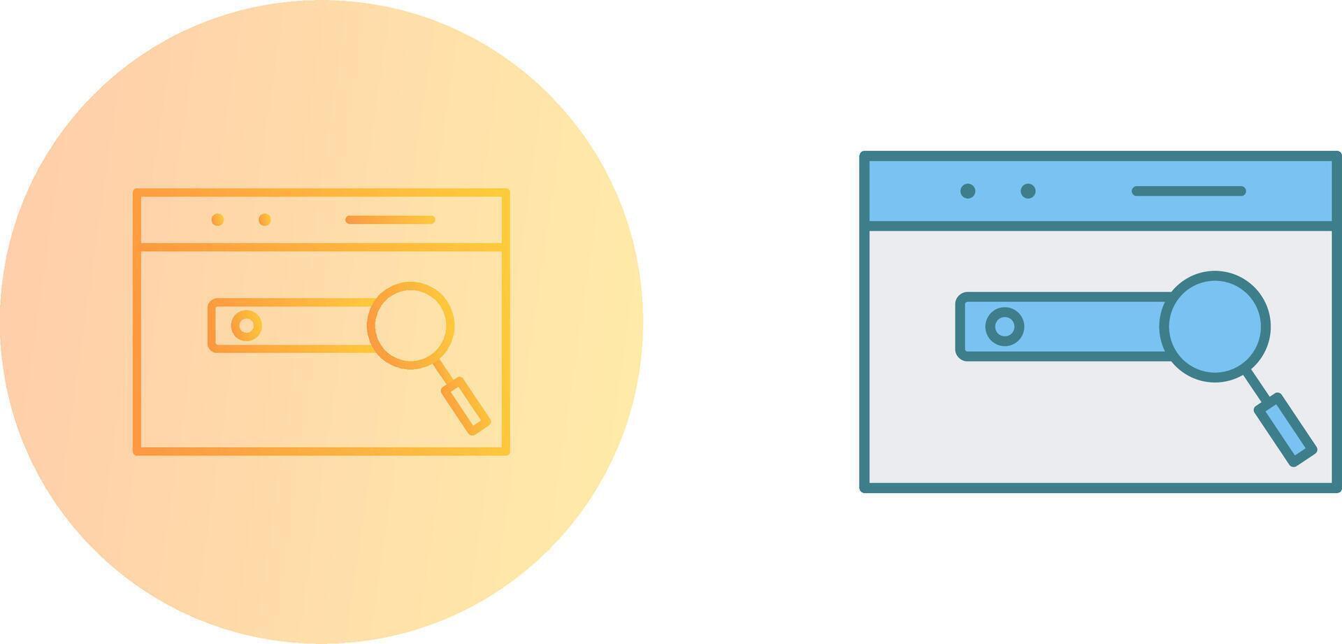 Unique SEO Icon Design vector