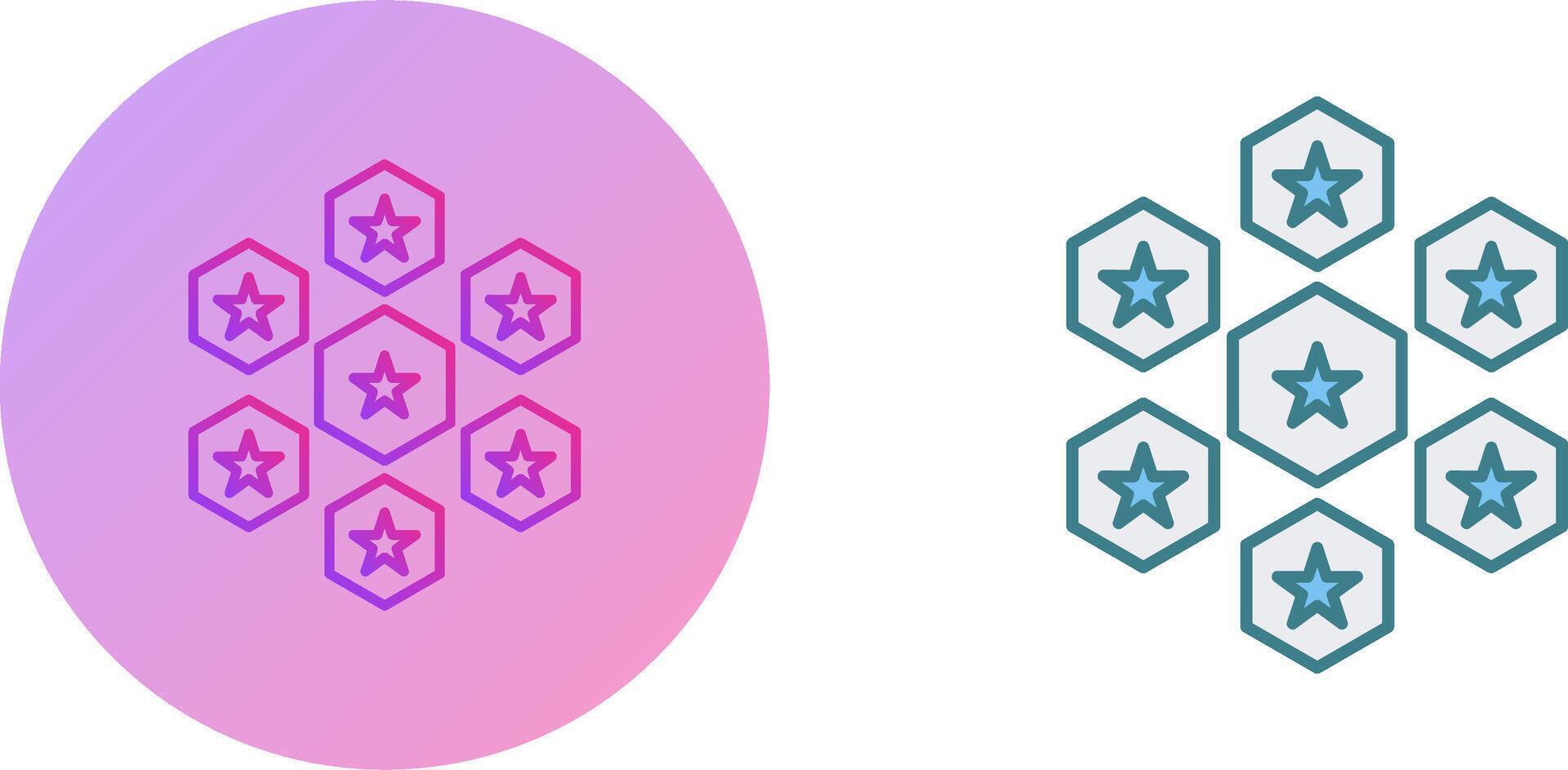 Unique Reputation Management Icon Design vector