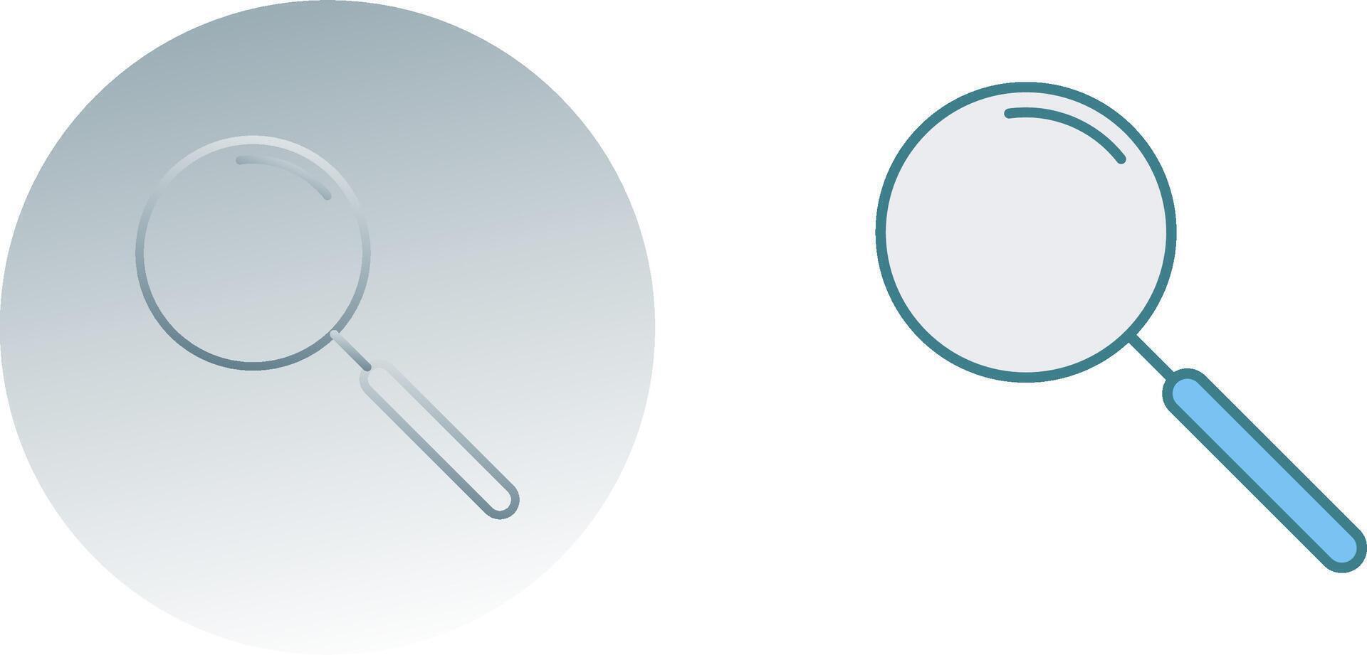 Unique Search Icon Design vector