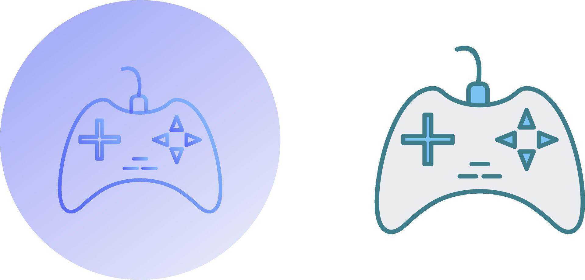 Unique Gaming Console Icon Design vector