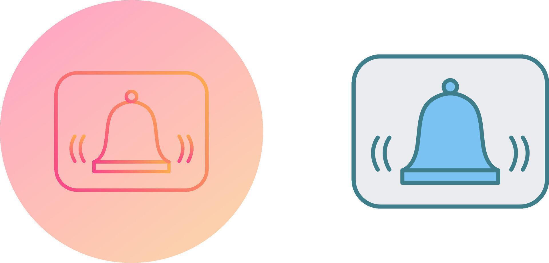 Unique Alarm Icon Design vector