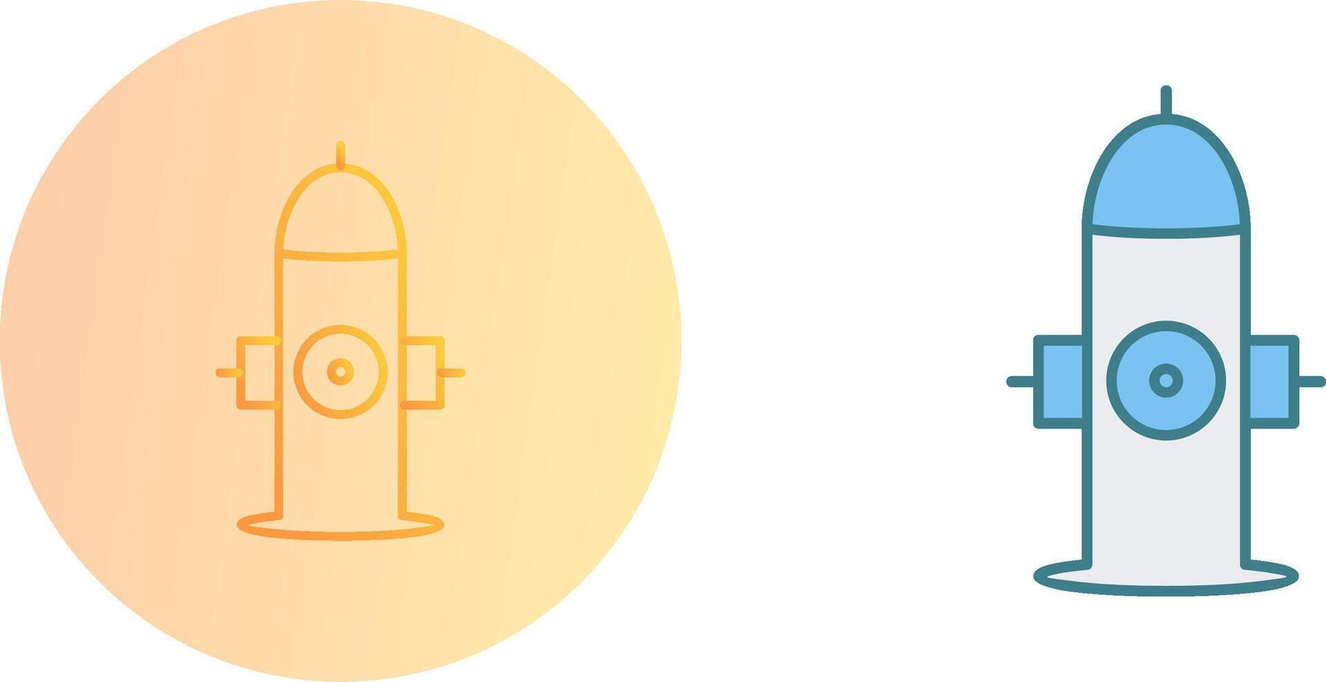 Unique Hydrant Icon Design vector