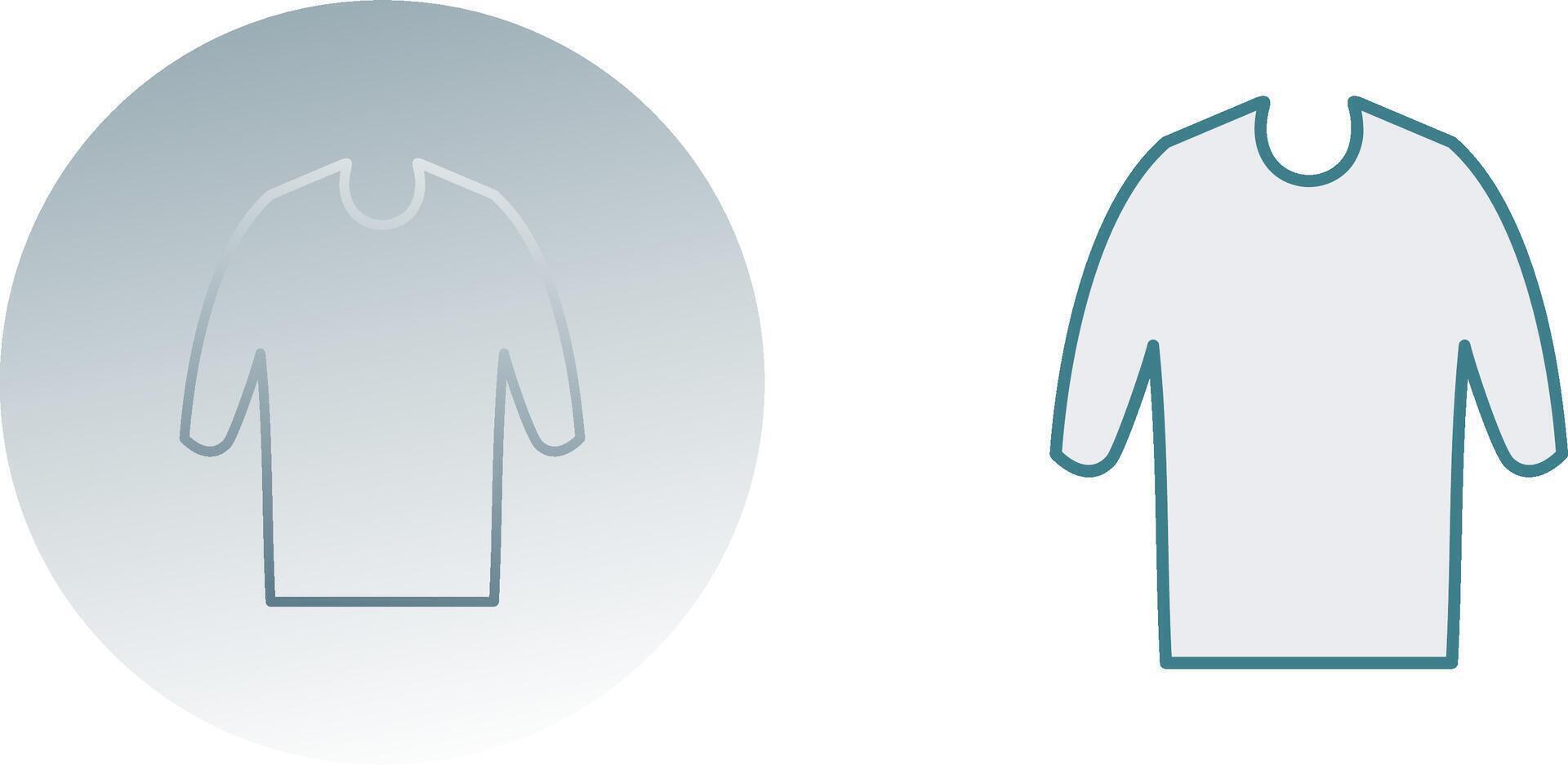 Casual Shirt Icon Design vector
