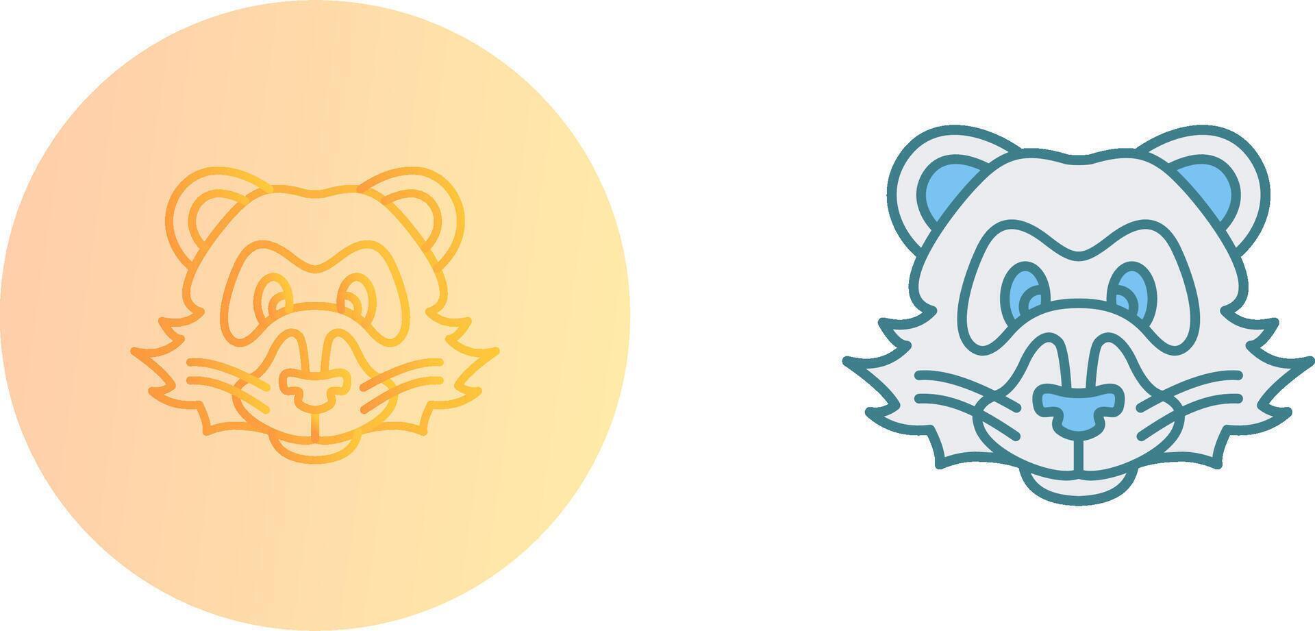 Ferret Icon Design vector