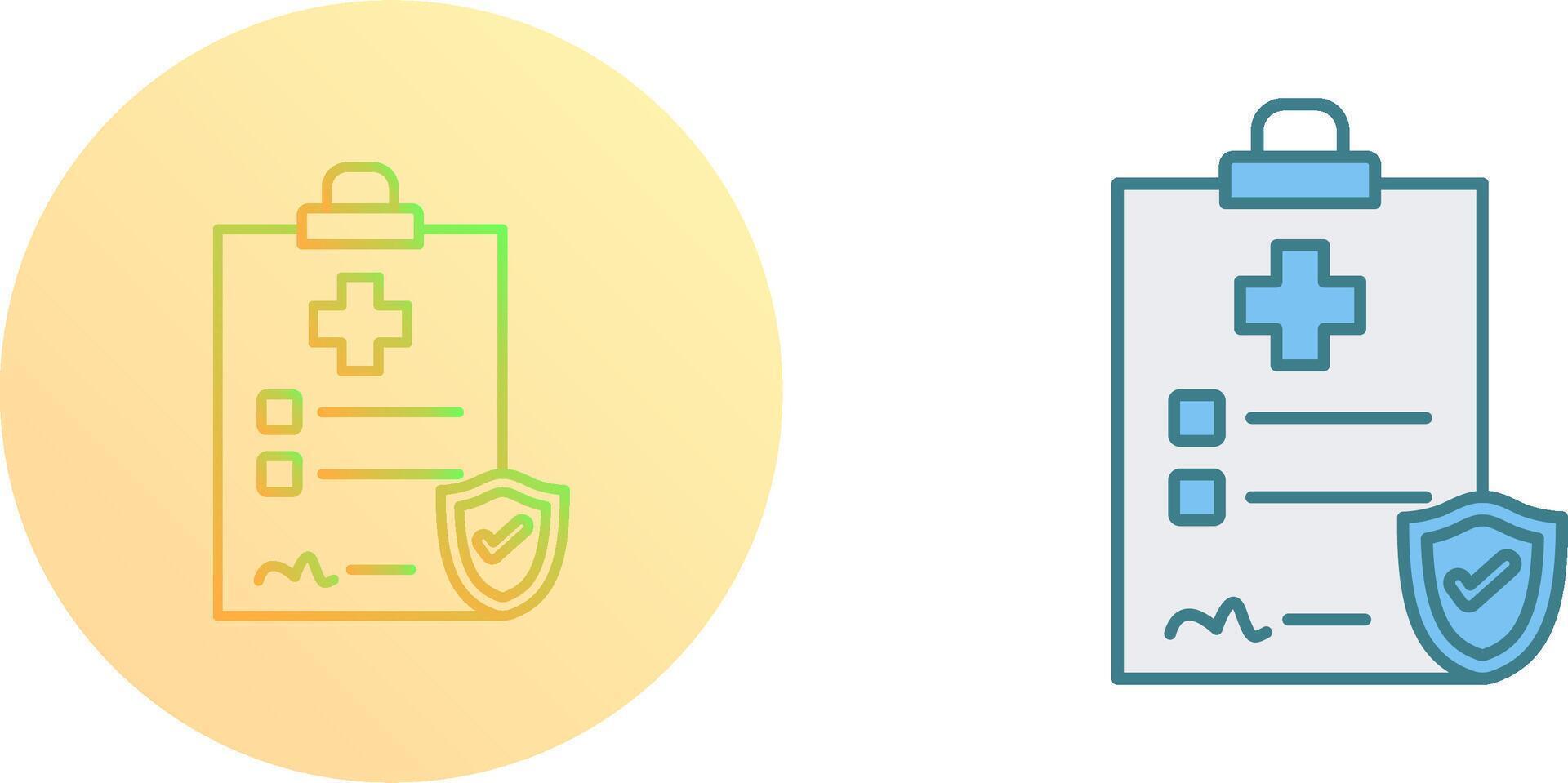 Health Protection Icon Design vector