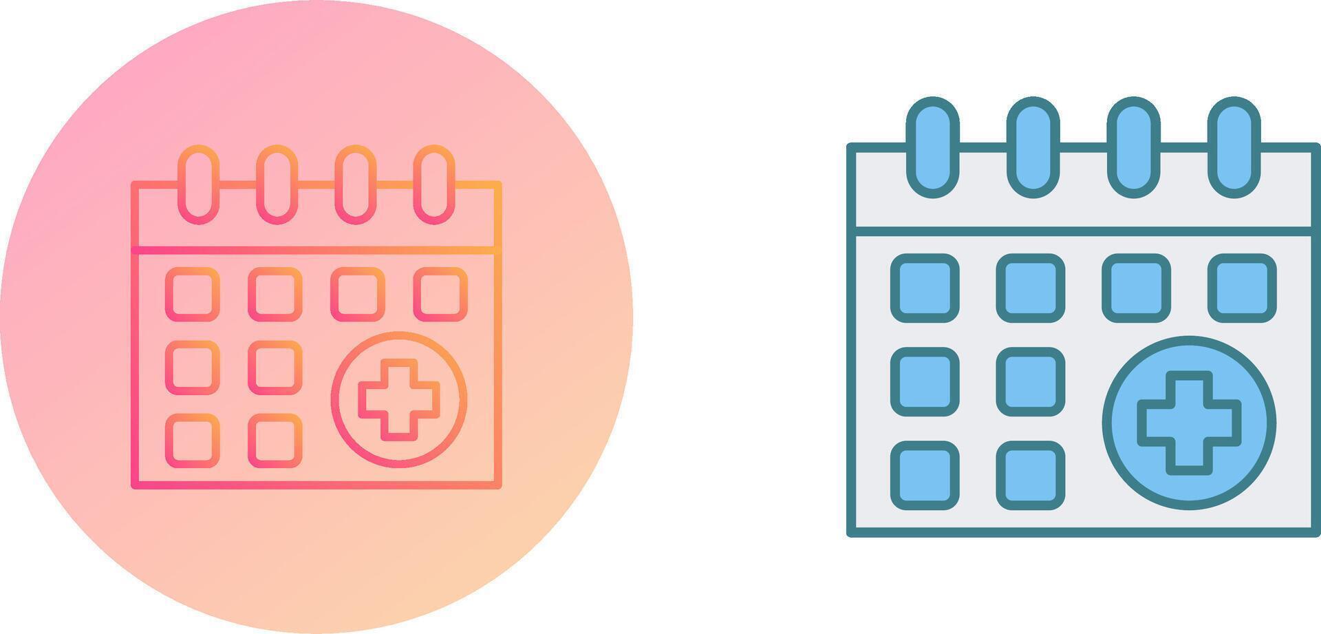 Calendar Icon Design vector