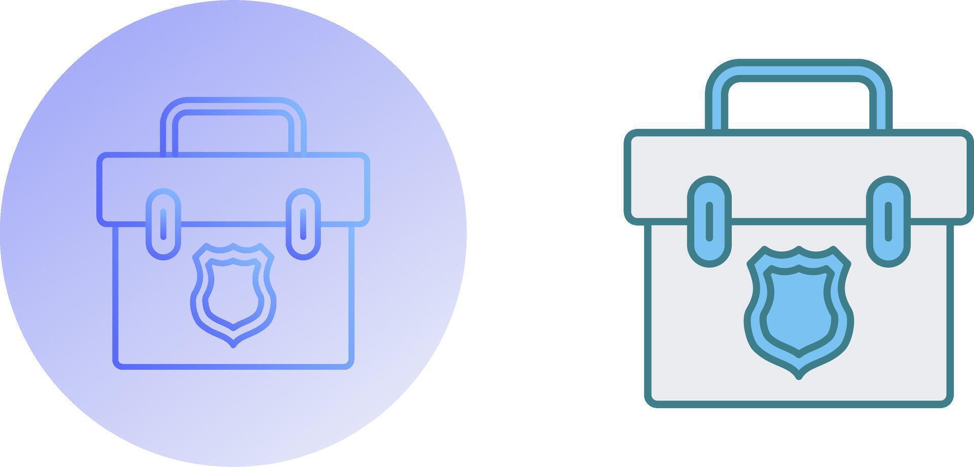 Suitcase Icon Design vector