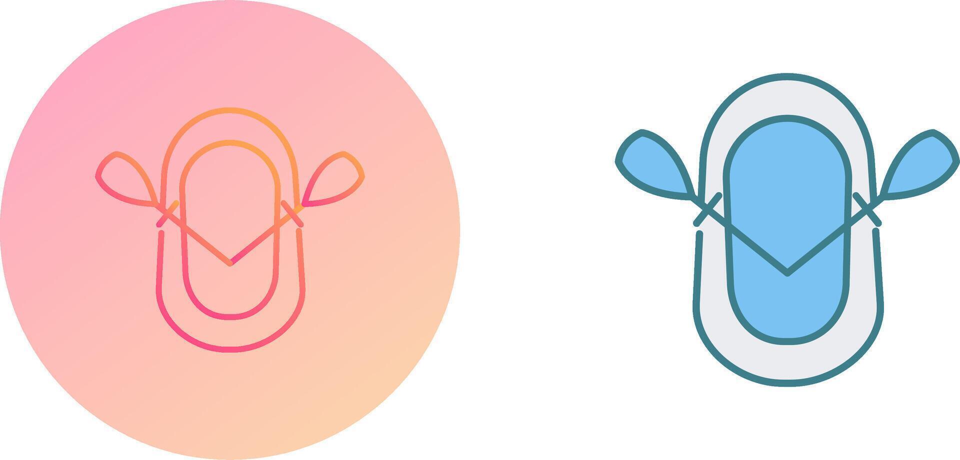 Dinghy Icon Design vector