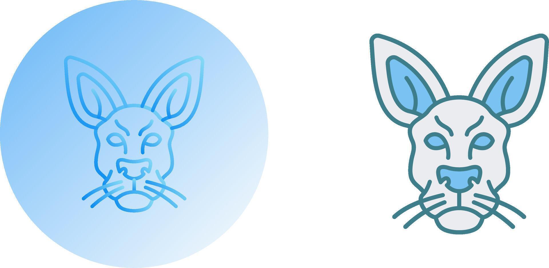 Kangaroo Icon Design vector