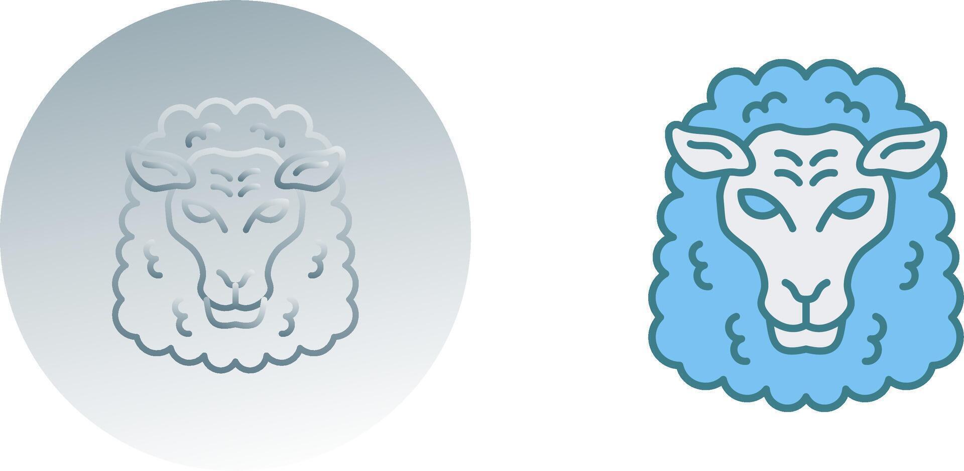 Sheep Icon Design vector