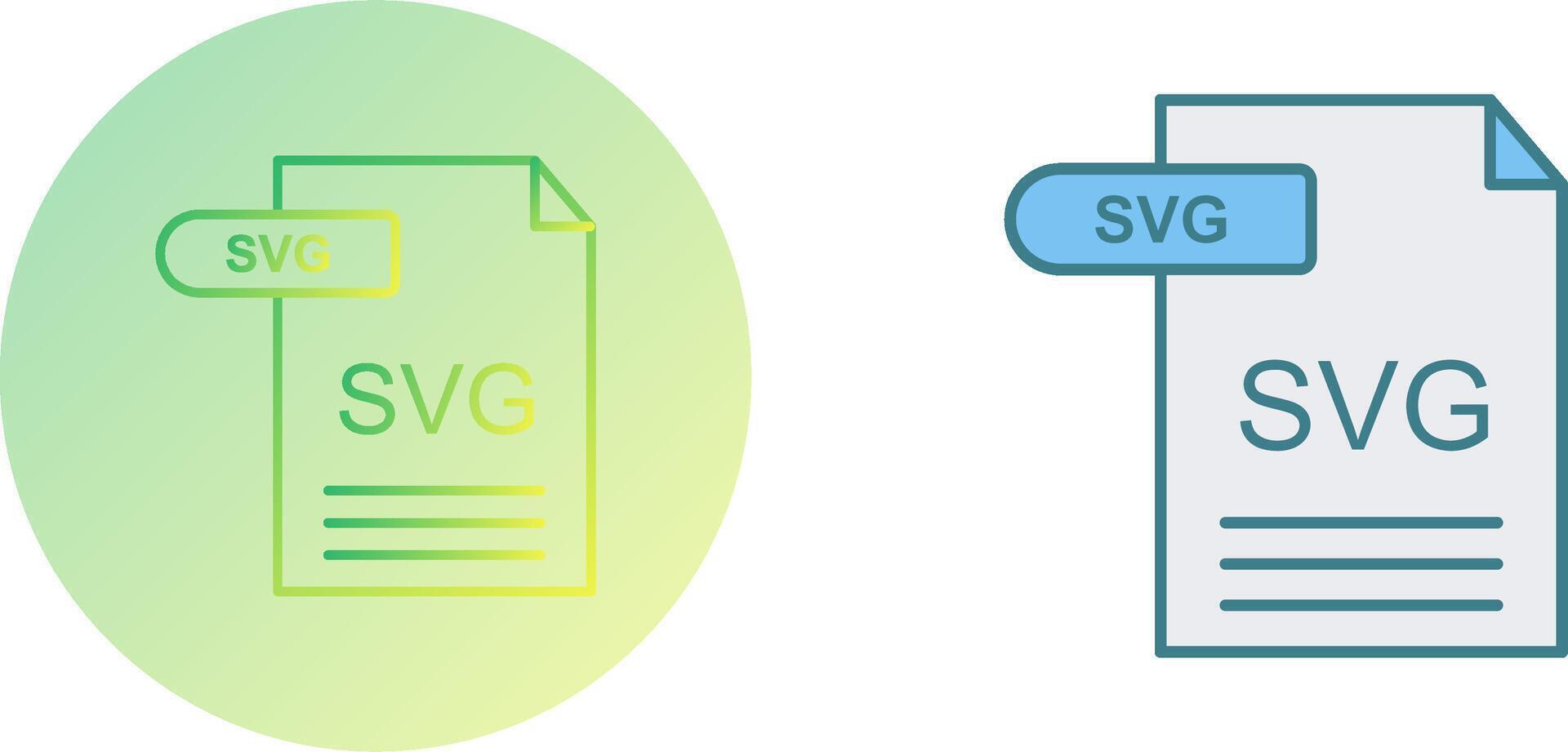 SVG Icon Design vector