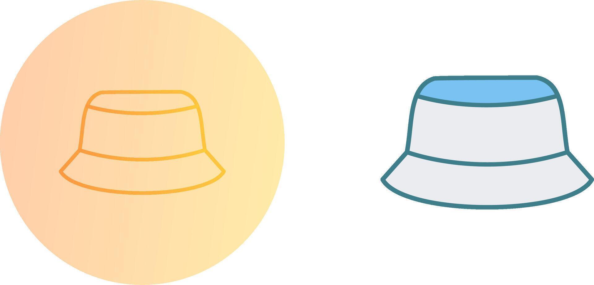 Men's Hat Icon Design vector