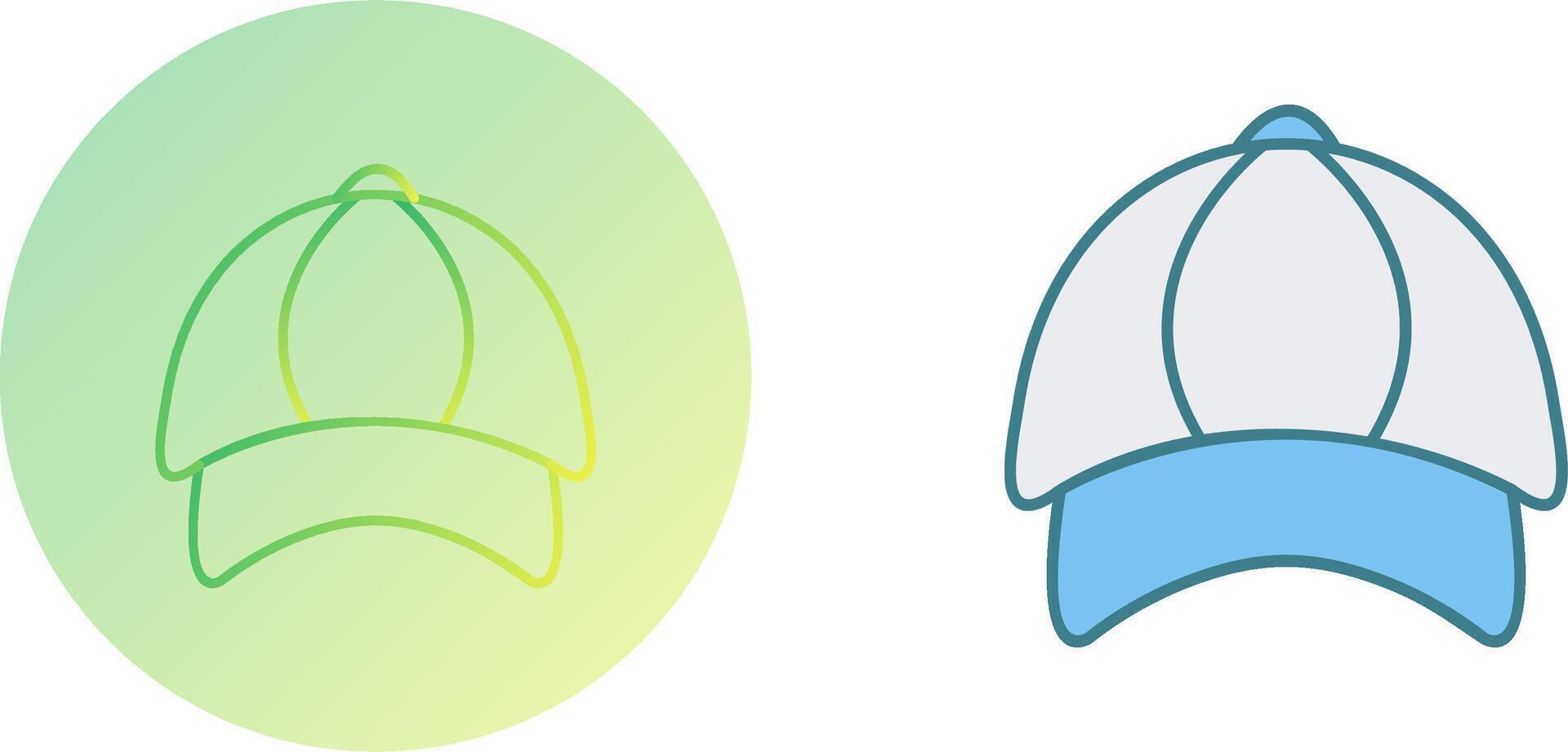 P Cap Icon Design vector
