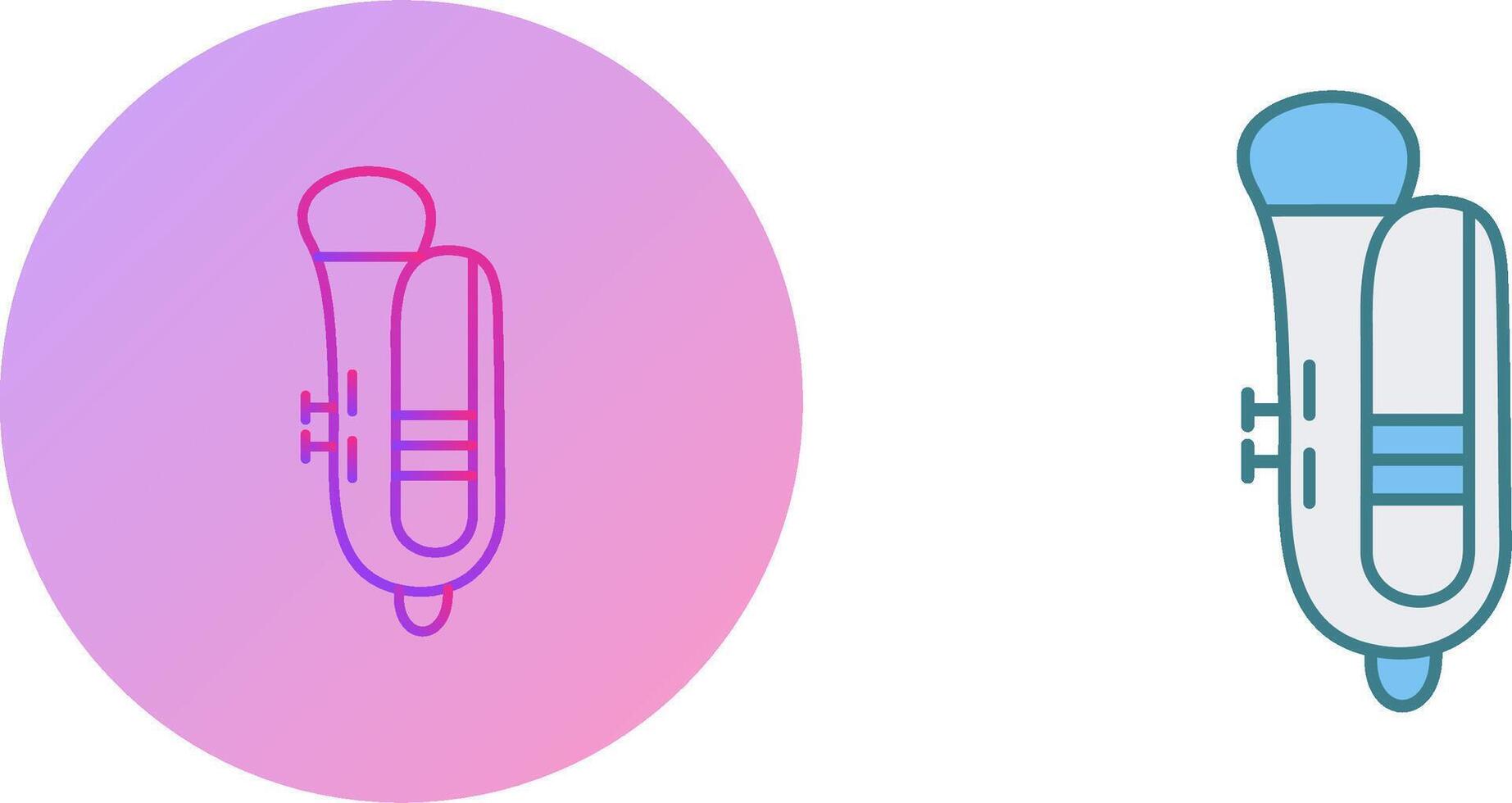 Tuba Icon Design vector