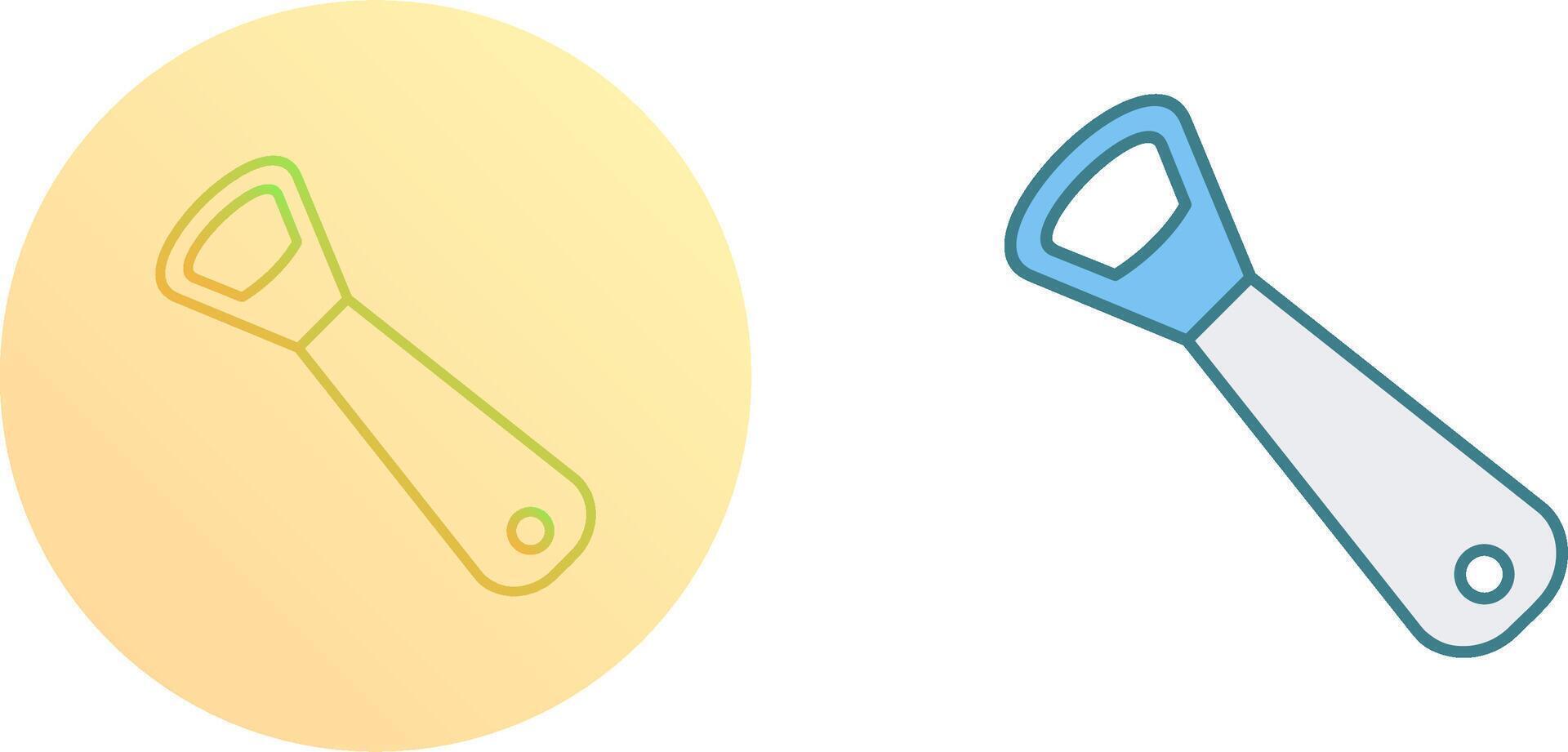 Bottle Opener Icon Design vector