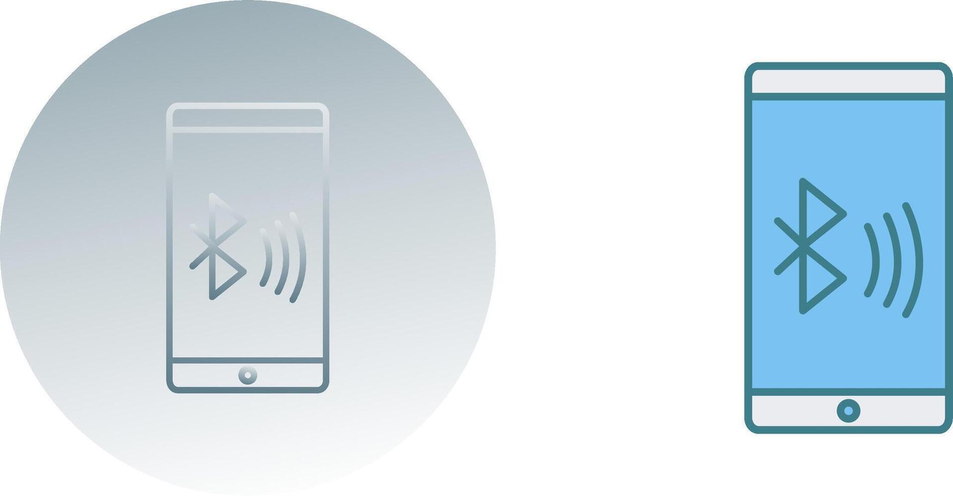 Connected Device Icon Design vector