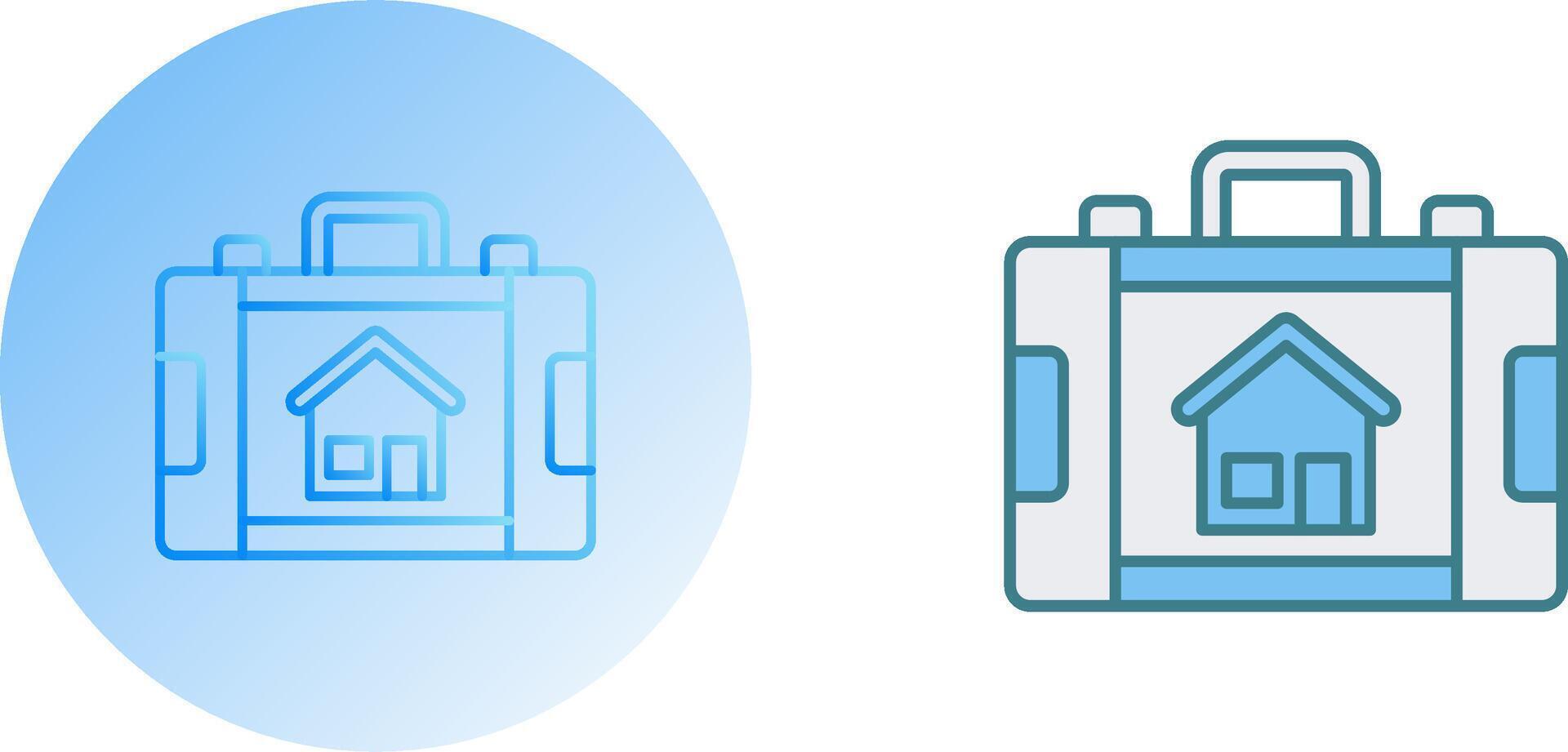 Briefcase Icon Design vector