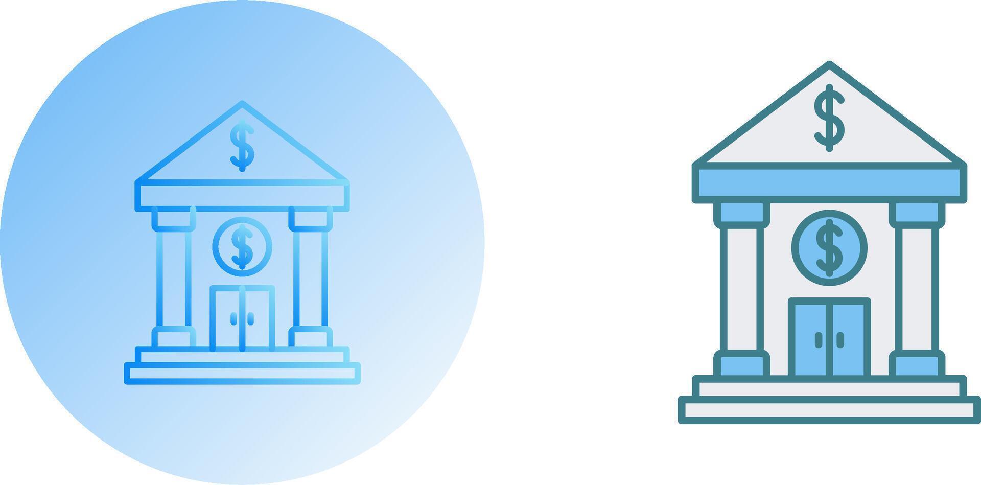 Bank Icon Design vector