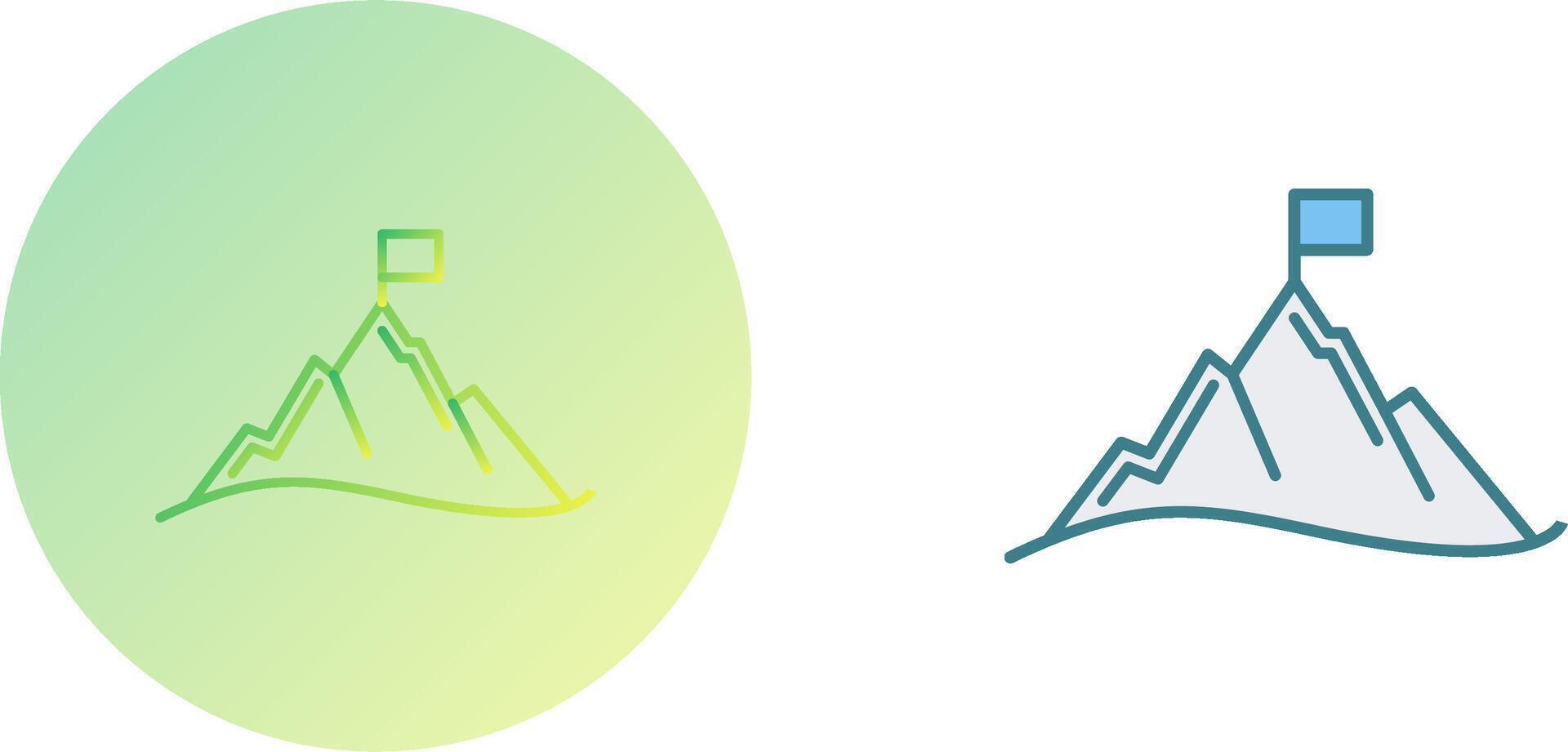 Mission Icon Design vector