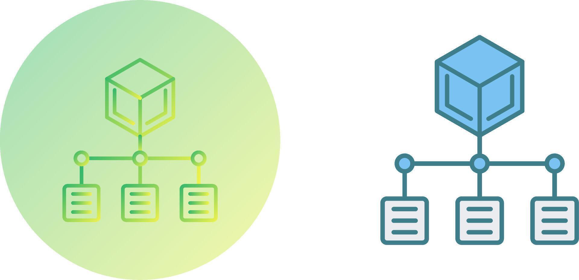 Distribution Icon Design vector
