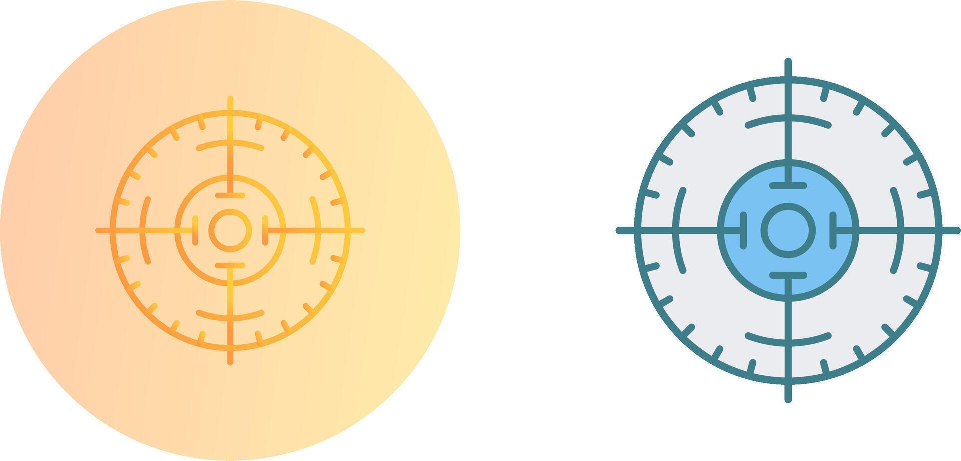 Target Icon Design vector