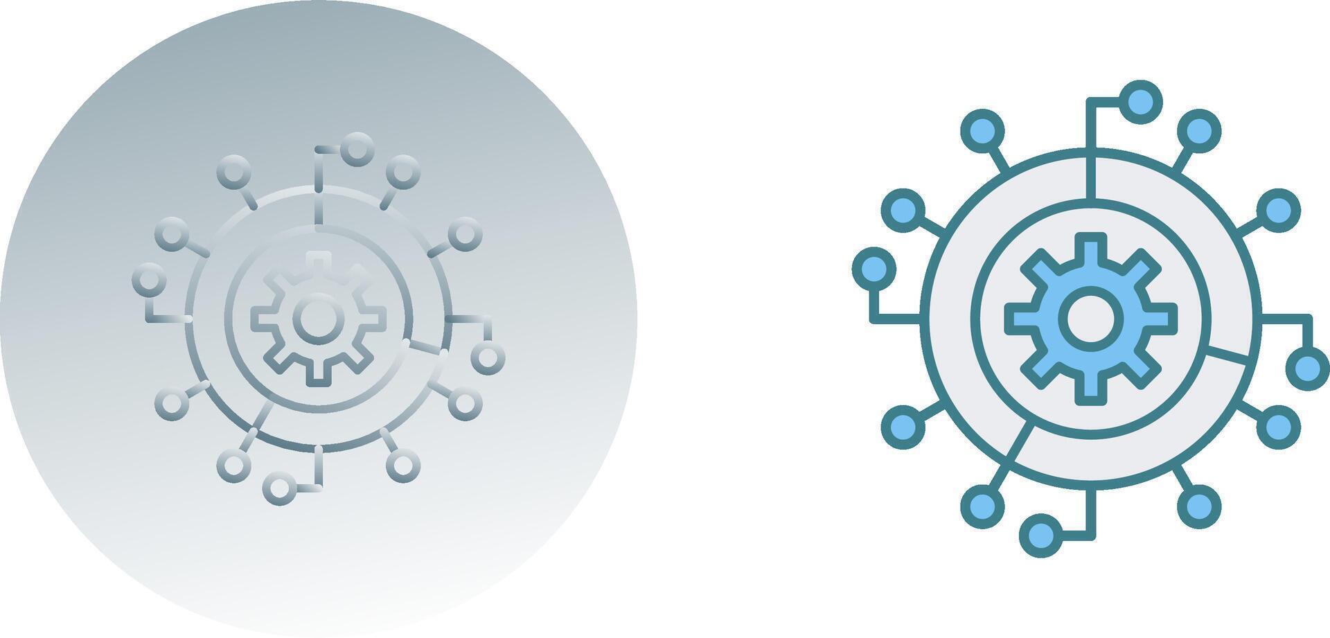 Progress Icon Design vector