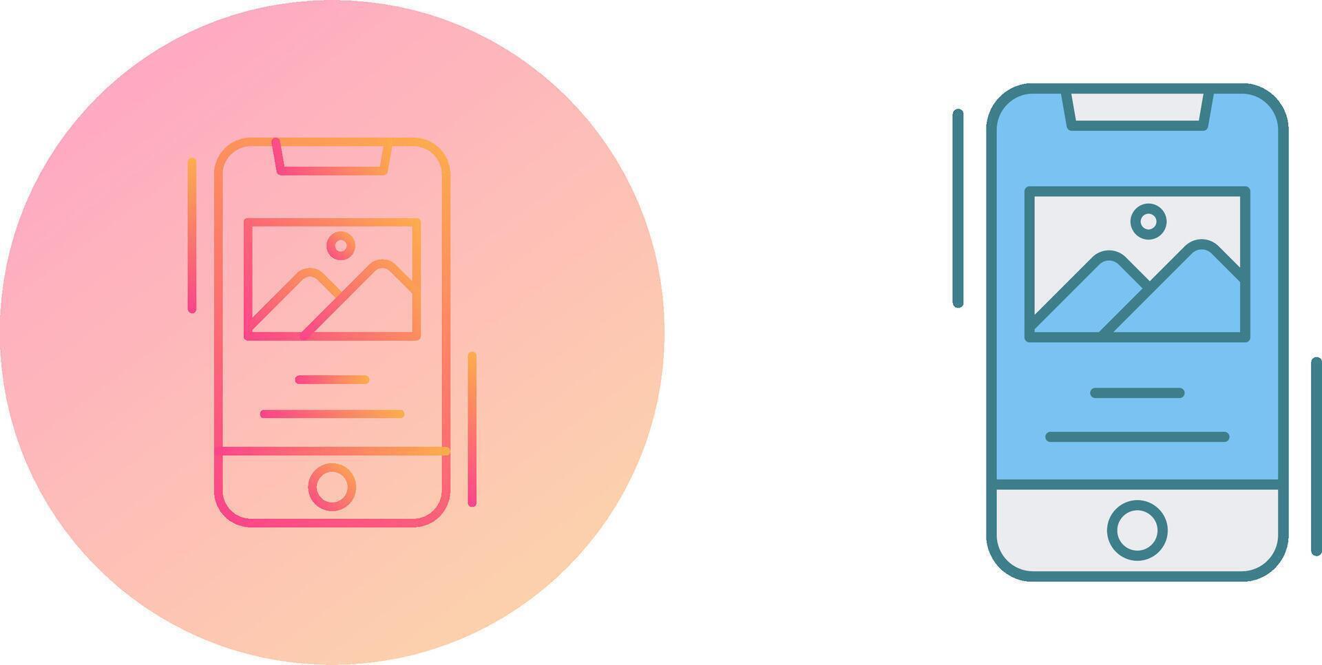 Gallery Icon Design vector